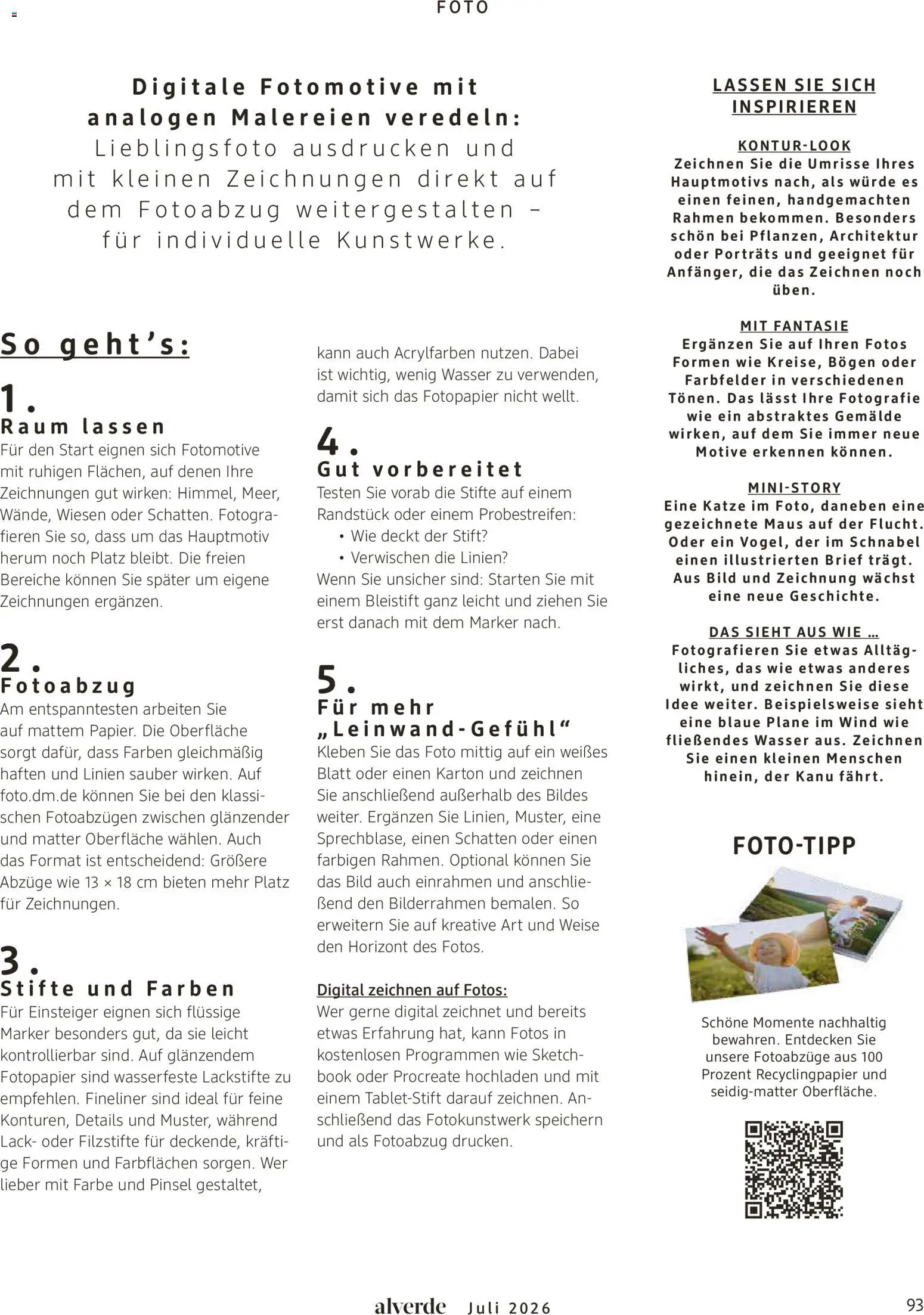 dm drogerie Prospekt – gültig ab 01.07.2026 | Seite: 93 | Produkte: Pinsel, Wasser, Bilderrahmen, Maus