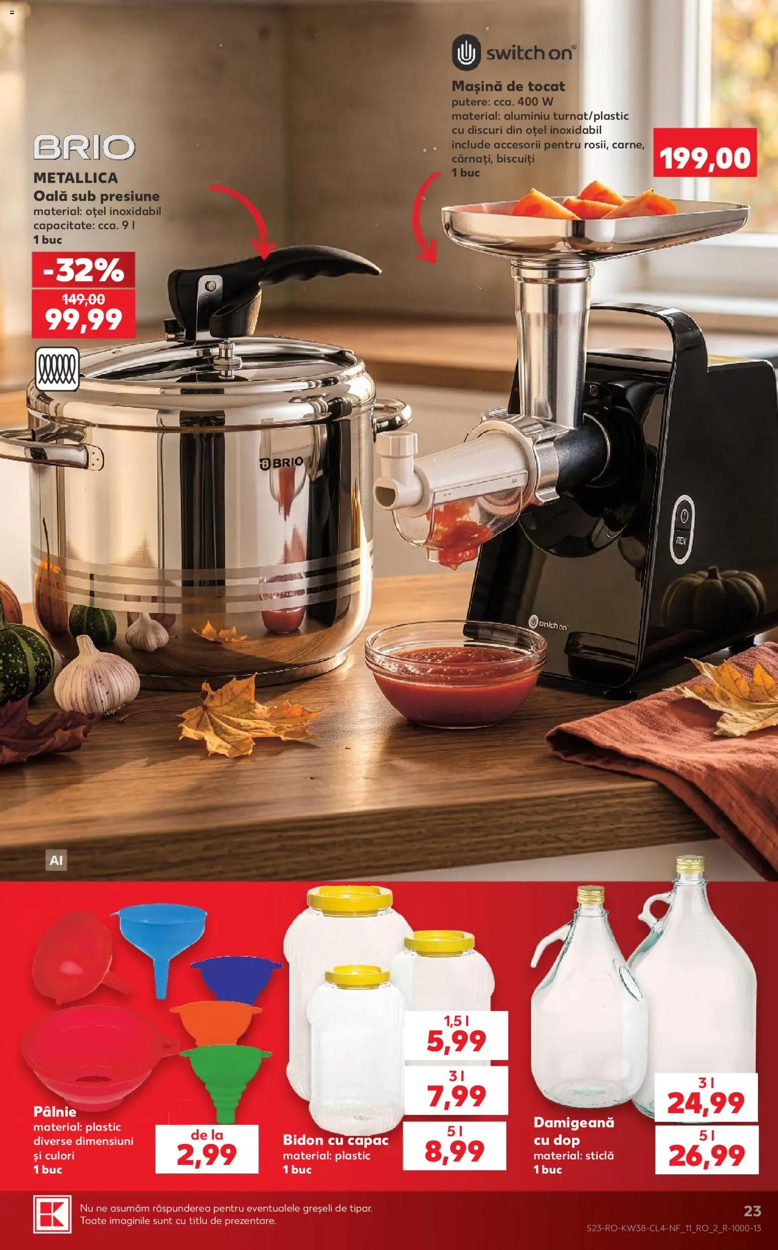 Noul catalog Kaufland – valabil de la 16.09.2026 | Pagină: 23