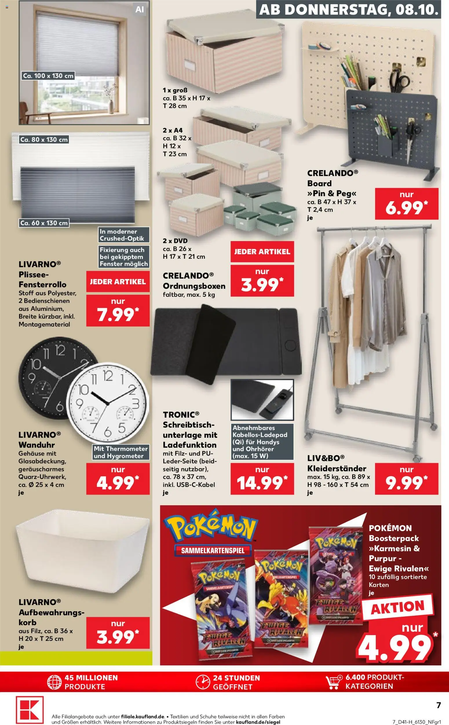 Kaufland Německo leták - Extra Angebote od 08.10.2026 | Strana: 7 | Produkty: DVD