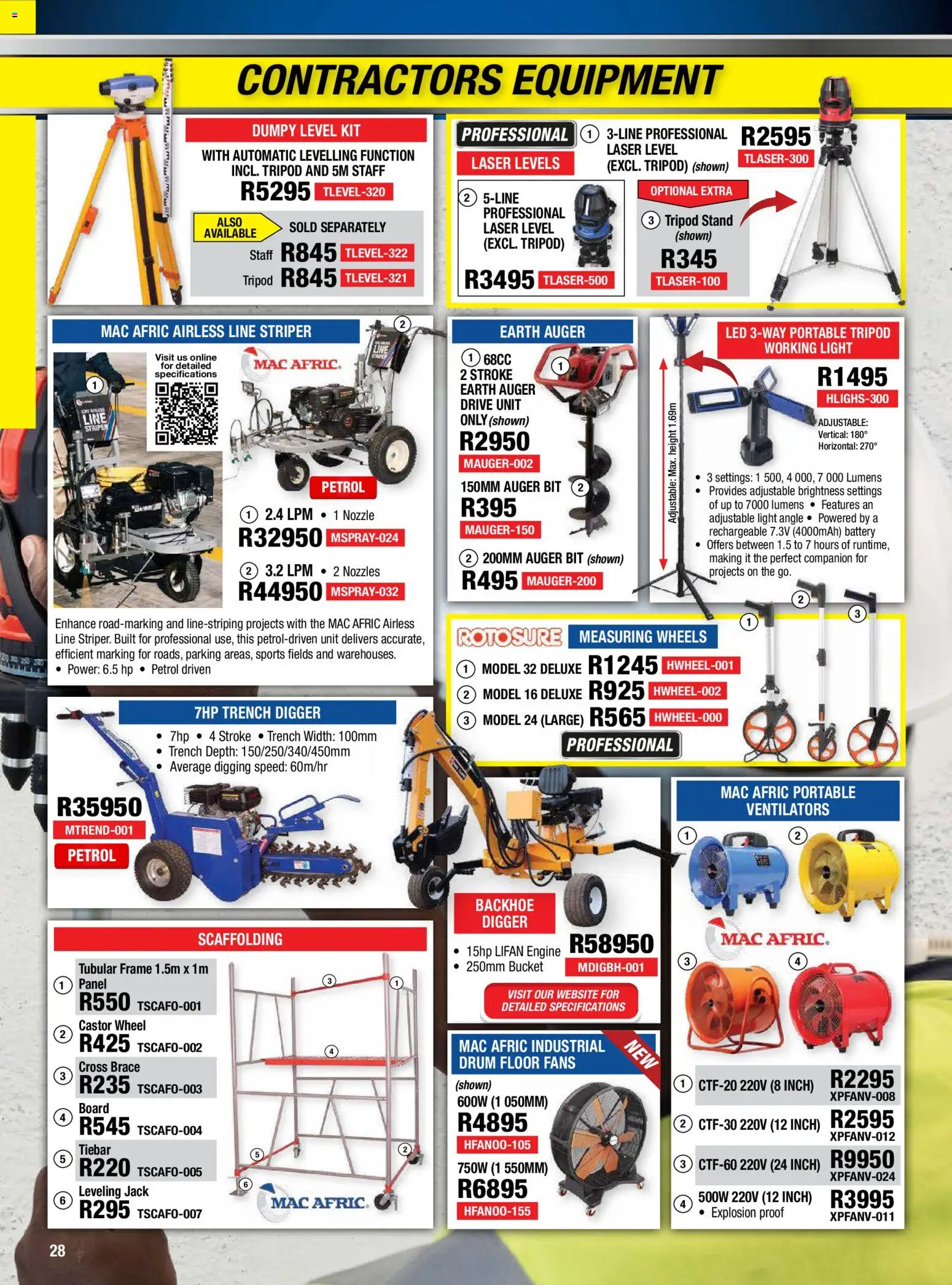 New Adendorff catalogue – valid from 01/07/2026 | Page: 30 | Products: Frame, Battery, Light