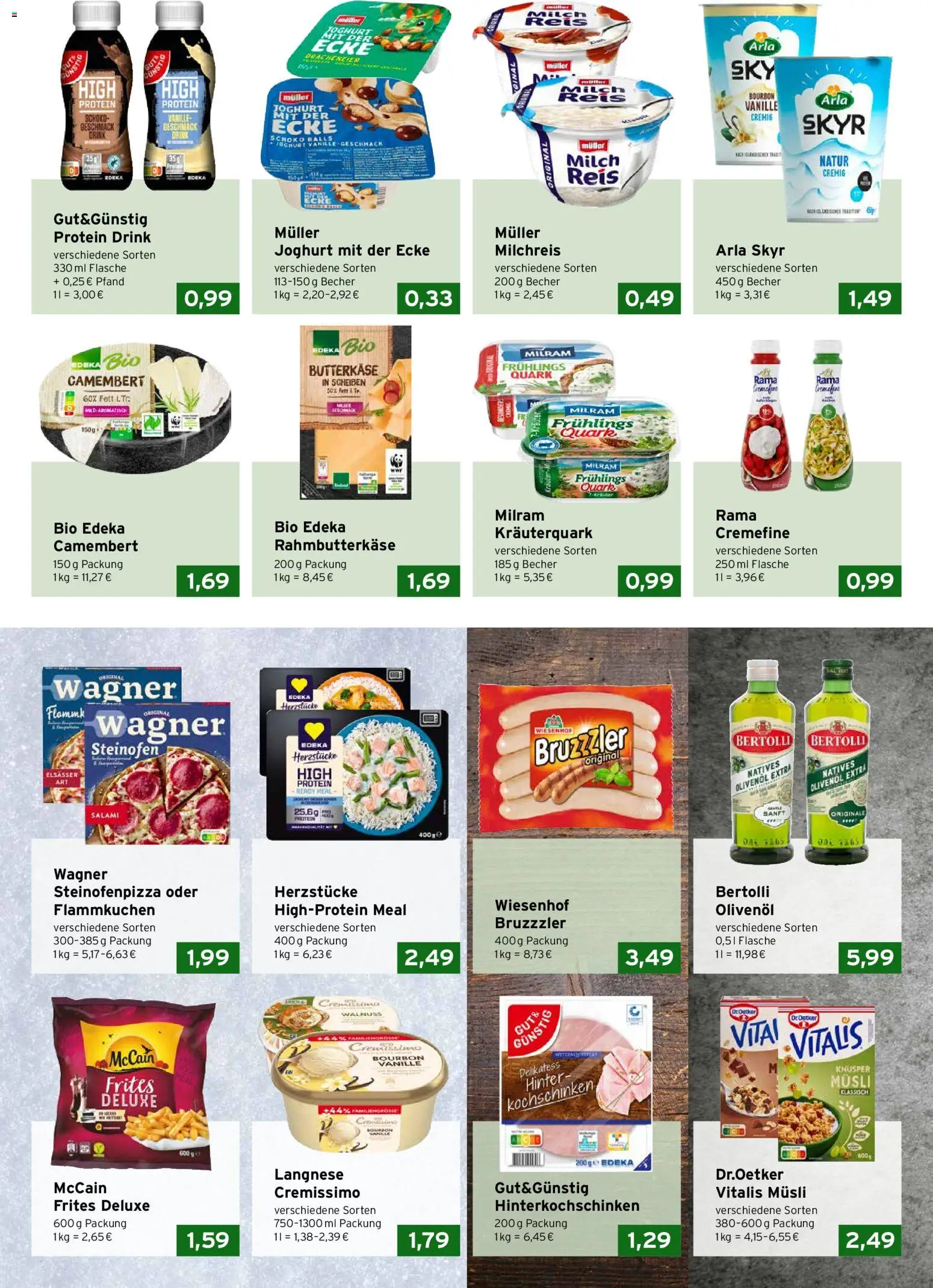 CAP Markt Prospekt – gültig ab 17.08.2026 | Seite: 2 | Produkte: Musli, Quark, Milch, Bourbon