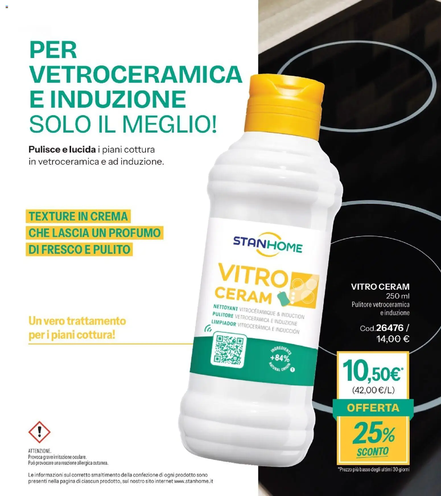 Volantino Stanhome del 08/09/2026 | Pagina: 32 | Prodotti: Crema, Basso, Profumo