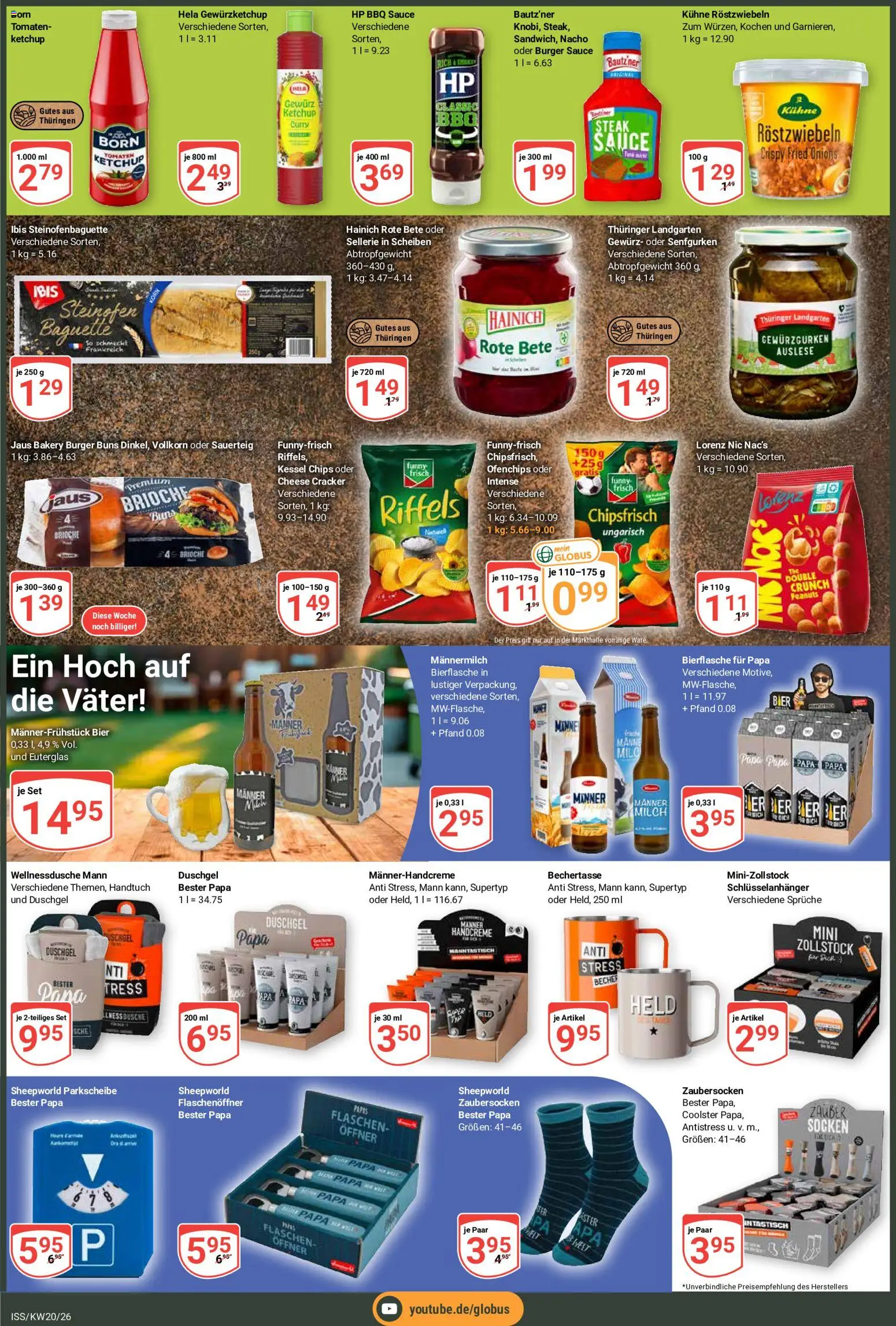 Globus Prospekt 	 – gültig ab 11.05.2026 | Seite: 3 | Produkte: Burger, Handcreme, Duschgel, Steak