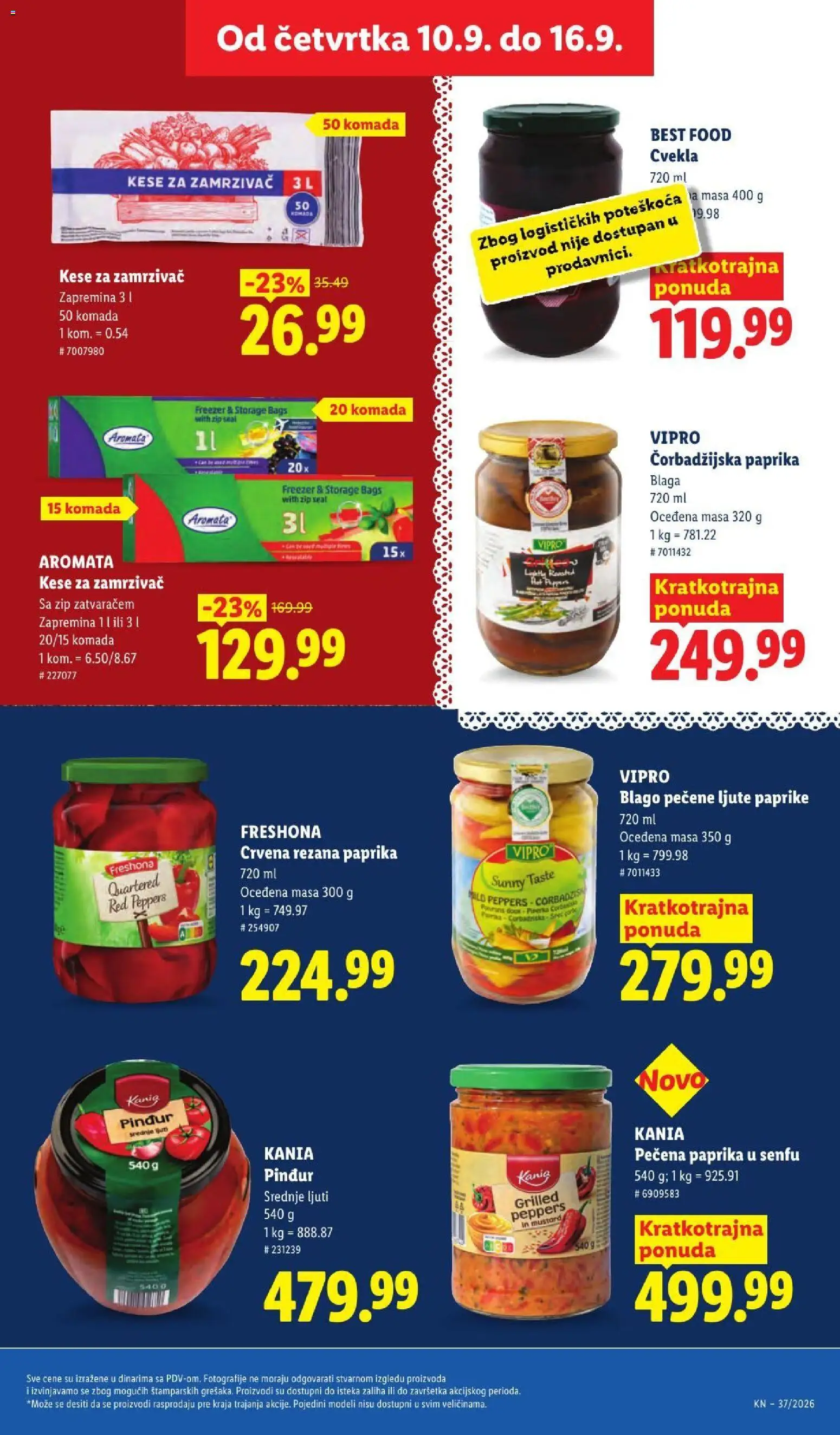 Lidl katalog - važi od 10.09.2026 | Strana: 47