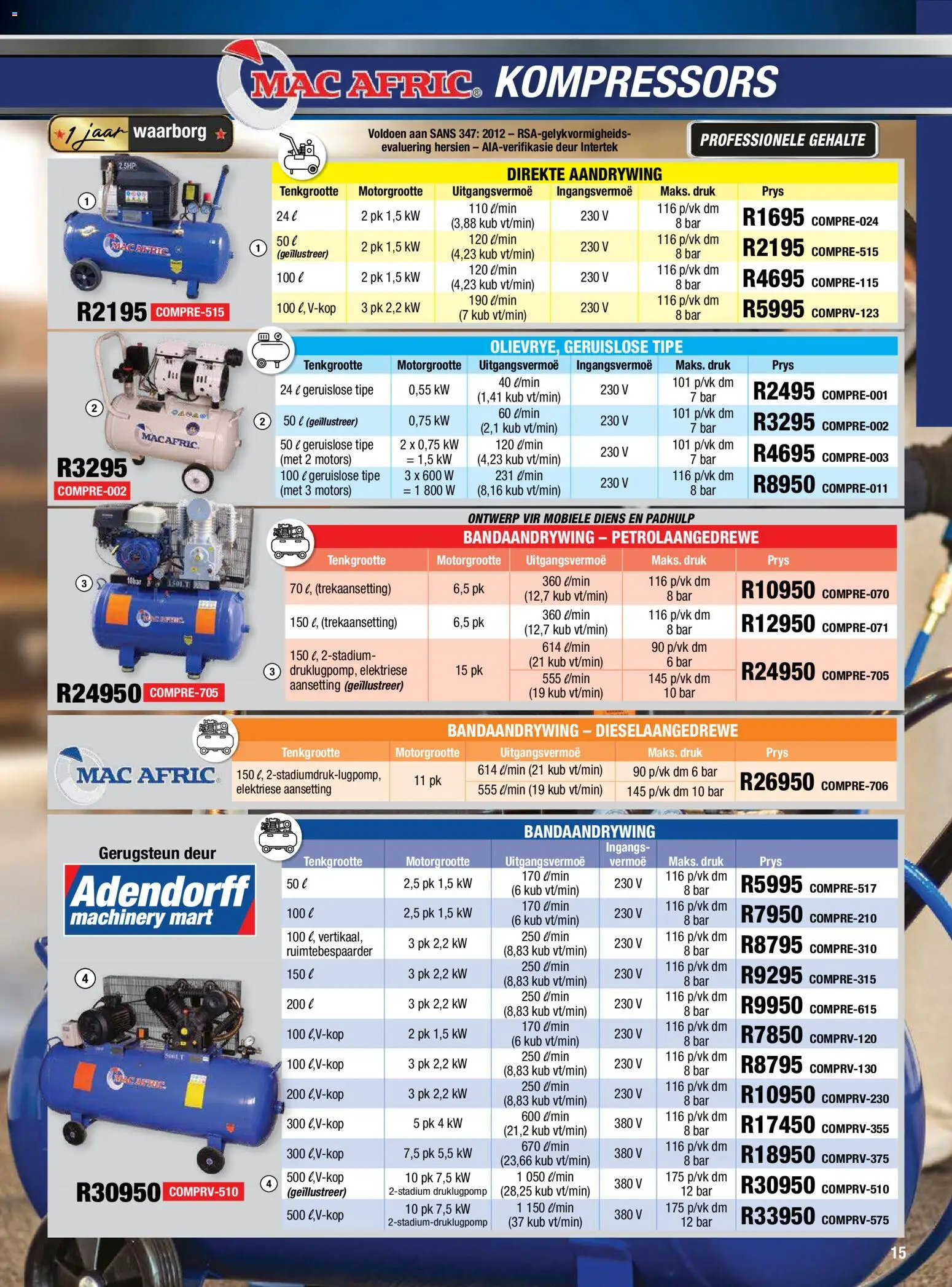 New Adendorff catalogue – valid from 01/09/2026 | Page: 17