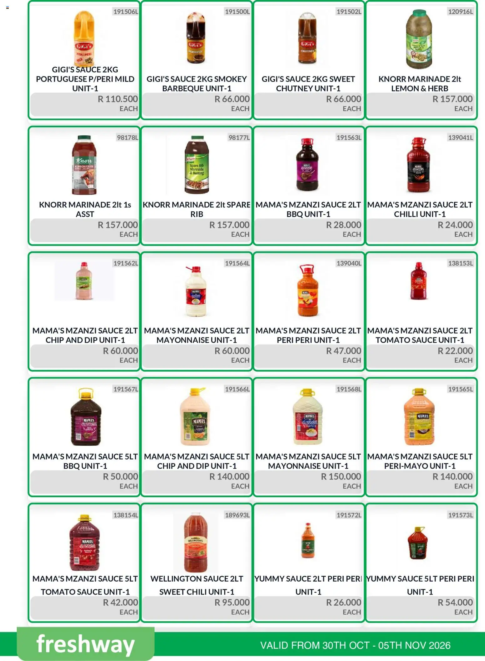 New KIT KAT Cash & Carry catalogue – valid from 30/10/2026 | Page: 6 | Products: Tomato sauce, Sauce, Lemon, Chilli