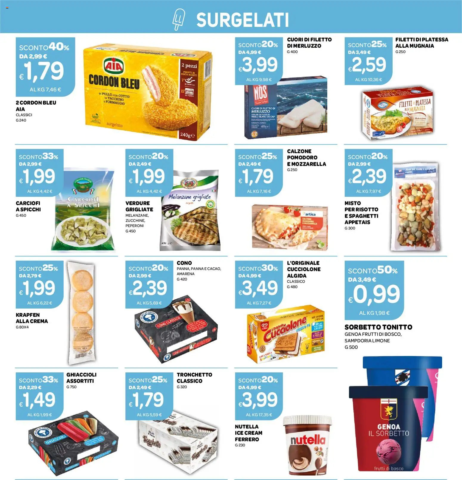 Volantino Ekom del 11/08/2026 | Pagina: 5 | Prodotti: Frutti di bosco, Merluzzo, Tacchino, Pomodoro