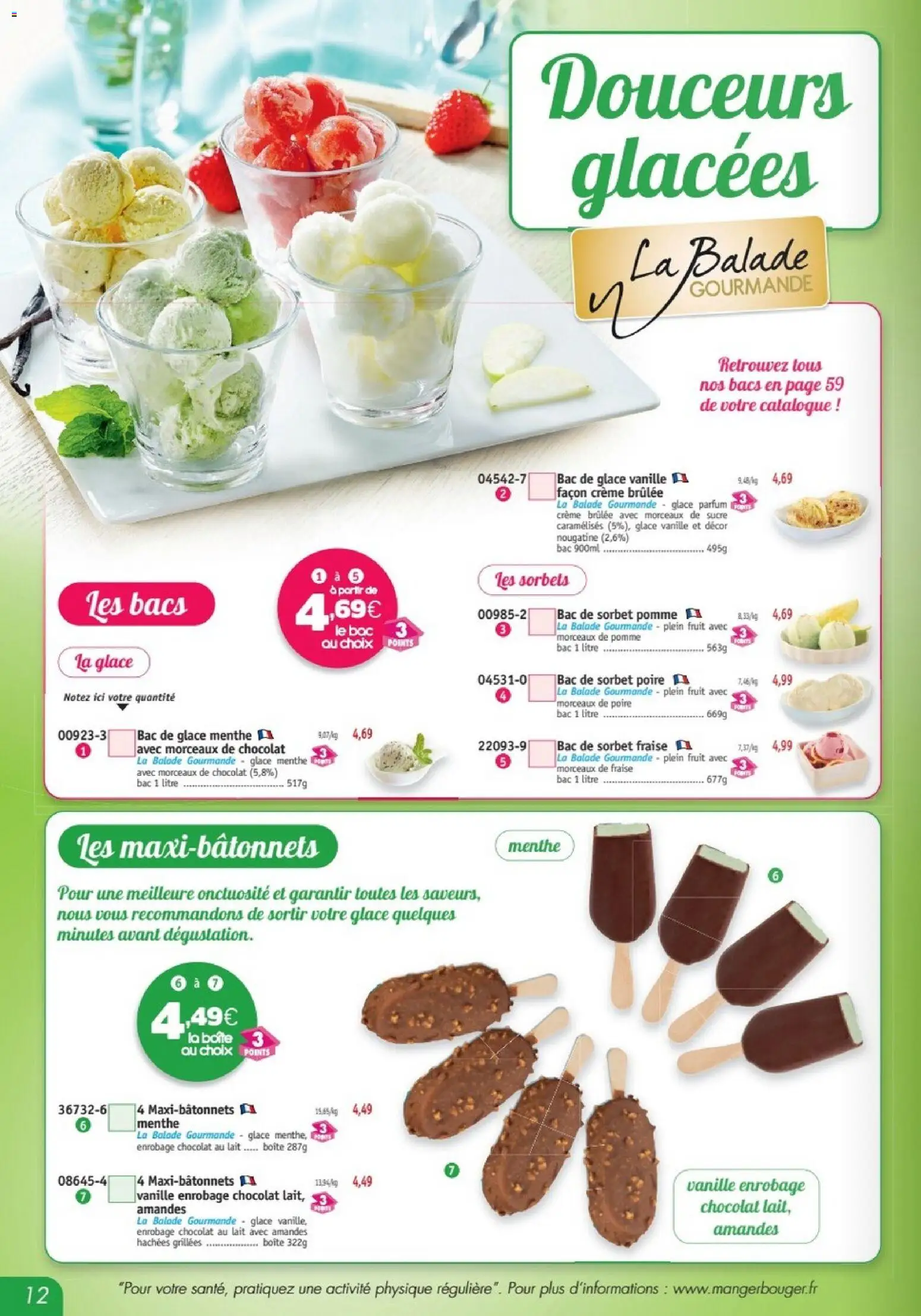 {H1} | Page: 12 | Produits: Menthe, Parfum, Chocolat, Amandes