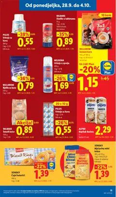 ALPRO Napitak Barista, Napitak Barista - Pregled kataloga iz trgovine Lidl, vrijedi od 28.09.2026 | Stranica: 11