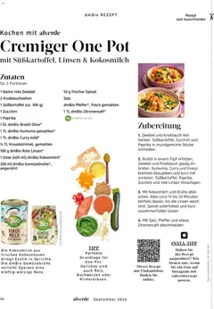 dm drogerie Prospekt ab 01.09.2026 gültig | Seite: 44 | Produkte: Gemüse, Paprika, Salz, Pfeffer