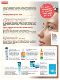 Auchan - Prévisualisation de IDC - Brume d'Eau Pure 150 ml, Brume hydratante qui rafraîchit immédiatement la peau et aide à maintenir son équilibre hydrique. Sa texture fine et légère s'utilise à tout moment de la journée, même sur maquillage pour réveiller l'éclat du teint et apporter une sensation de confort durable. valide à partir de 27/06/2026 | Page: 8 | Produits: Body, Base, Parfum, Masque