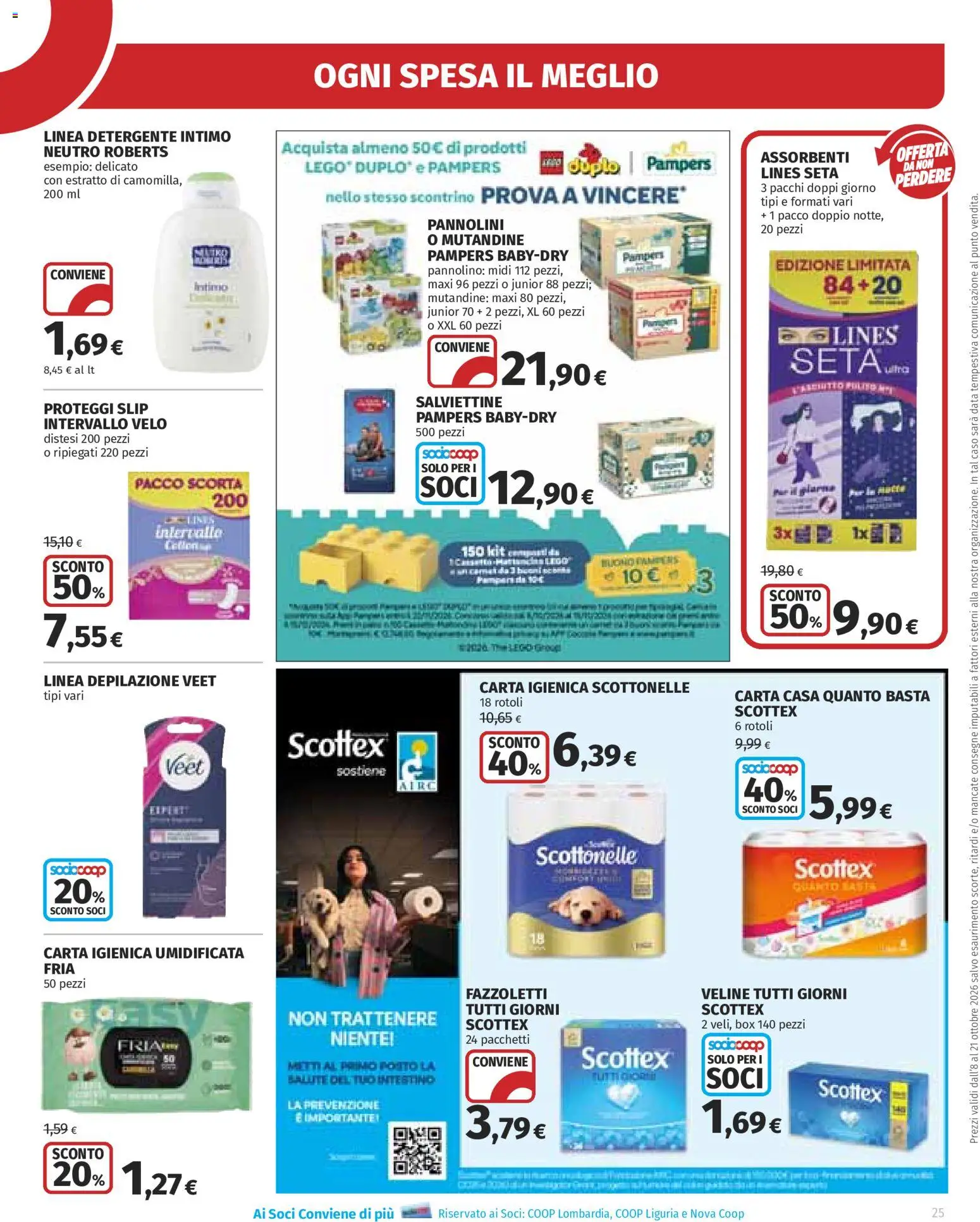 Volantino Ipercoop del 08/10/2026 | Pagina: 25