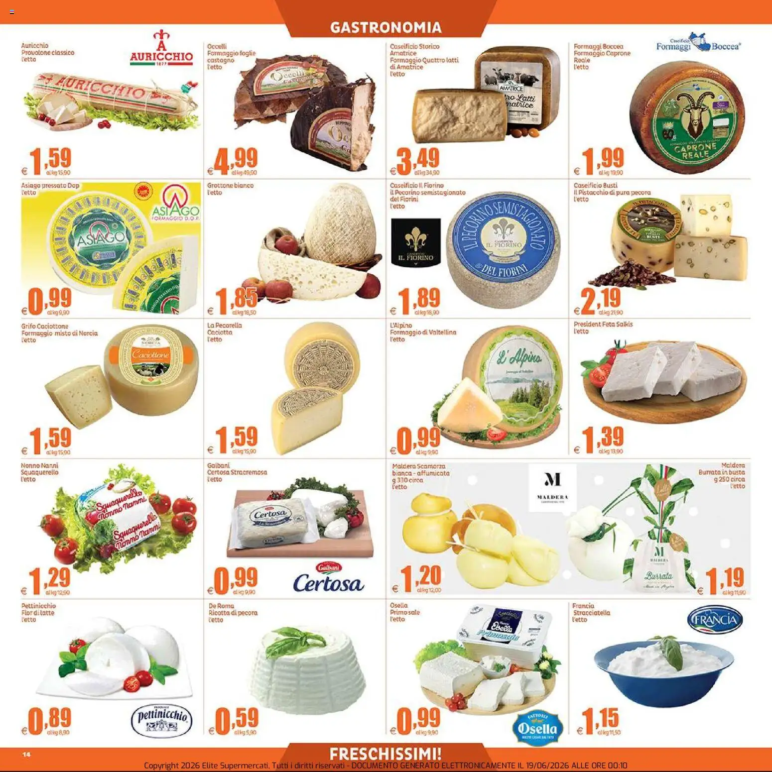 Volantino Elite Supermercati del 19.06.2026 | Pagina: 14