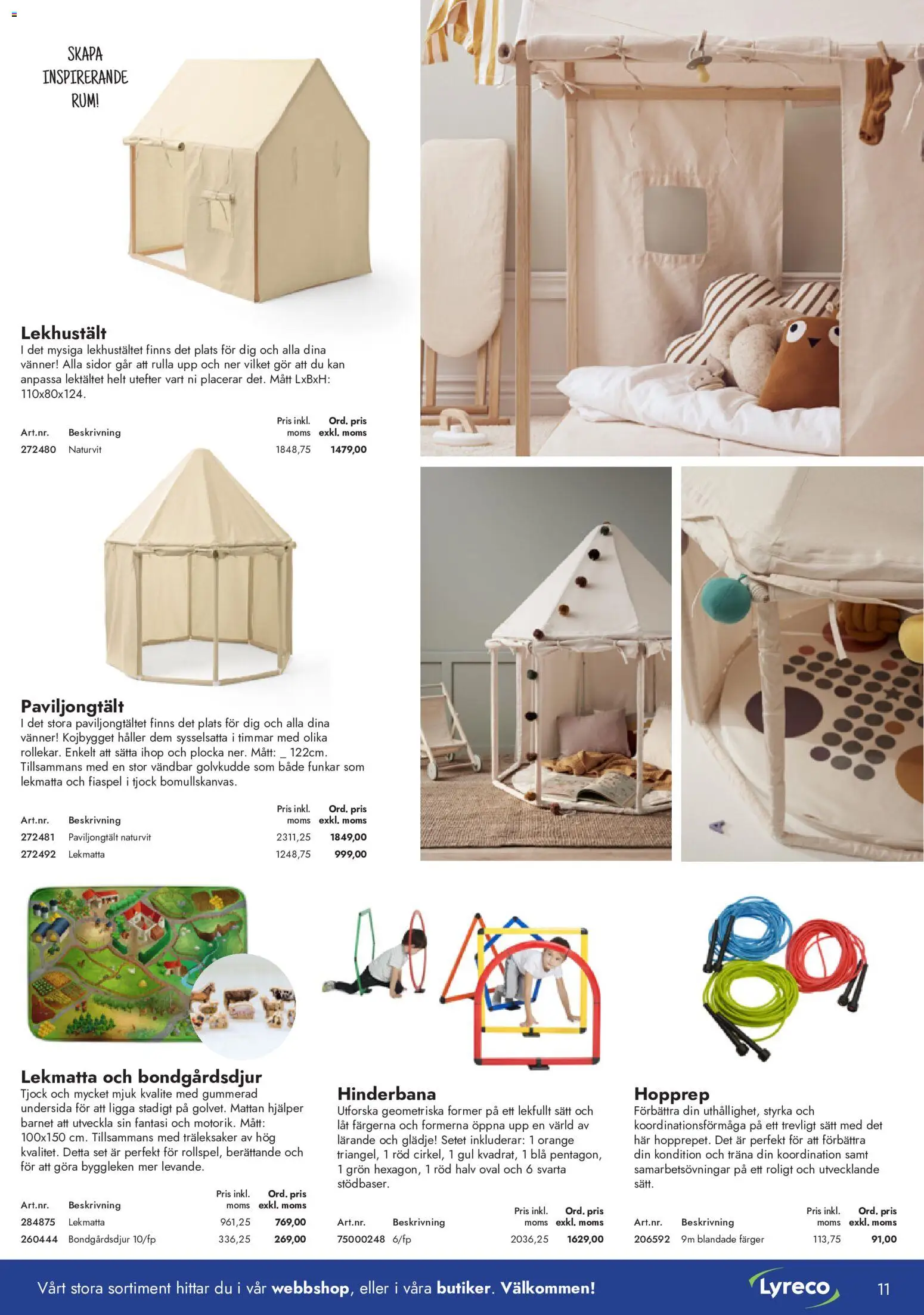 Lyreco reklamblad aktuell från 23/09/2026 | Sida: 11 | Produkter: Hopprep, Set