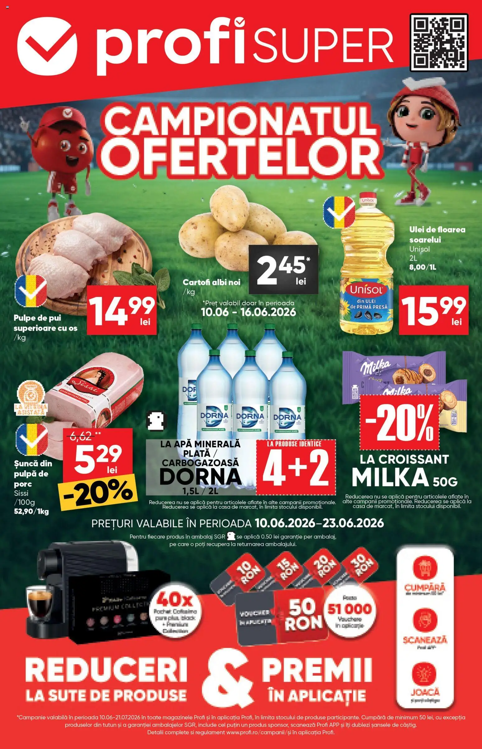 Noul catalog Profi – valabil de la 10.06.2026 | Pagină: 1 | Produse: Presă, Yazı tahtası kalemi, Hacıyatmaz Kedi Oyuncağı, Ulei
