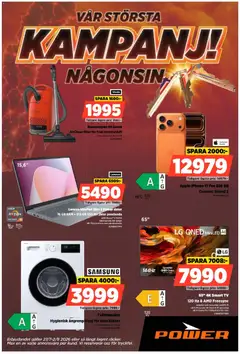 Power erbjudanden - Förhandsvisning av reklamblad från butik Power aktuell från 27/02/2026