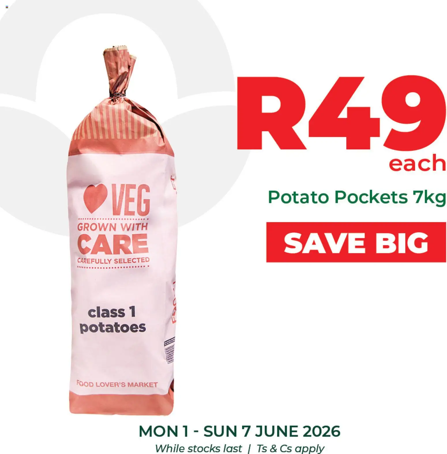New Food Lover's Market catalogue – valid from 01.06.2026 | Page: 5 | Products: Bag, Potatoes