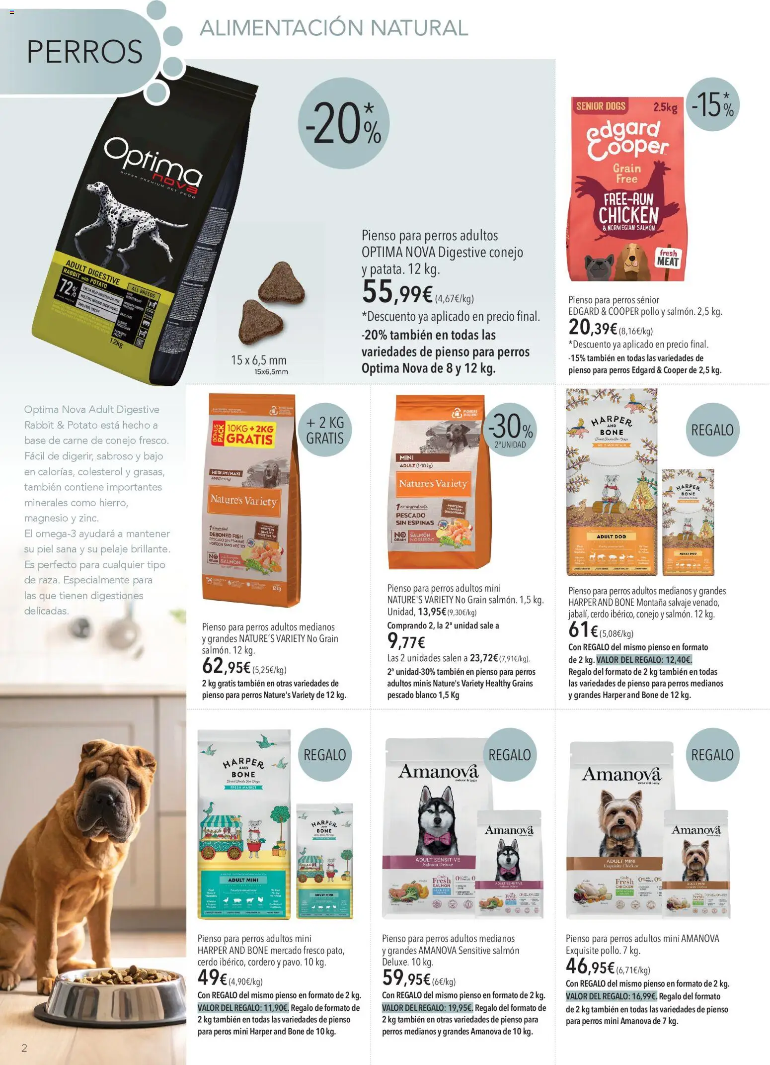 El Corte Inglés ofertas │ válido desde el 01.03.2026 | Página: 2 | Productos: Cerdo, Pescado, Φίλτρο καφέ