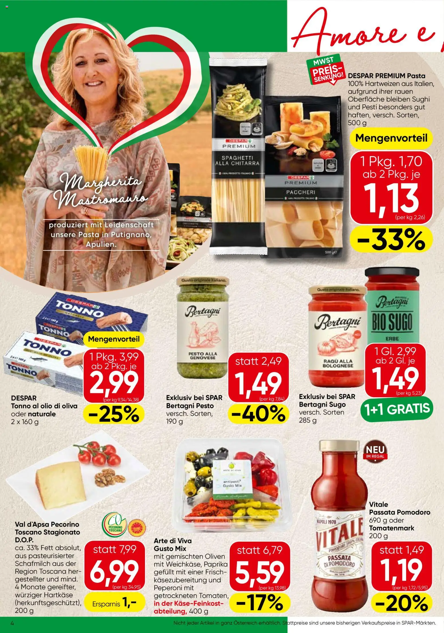 Spar - Flugblatt gültig ab 10.09.2026 | Seite: 4