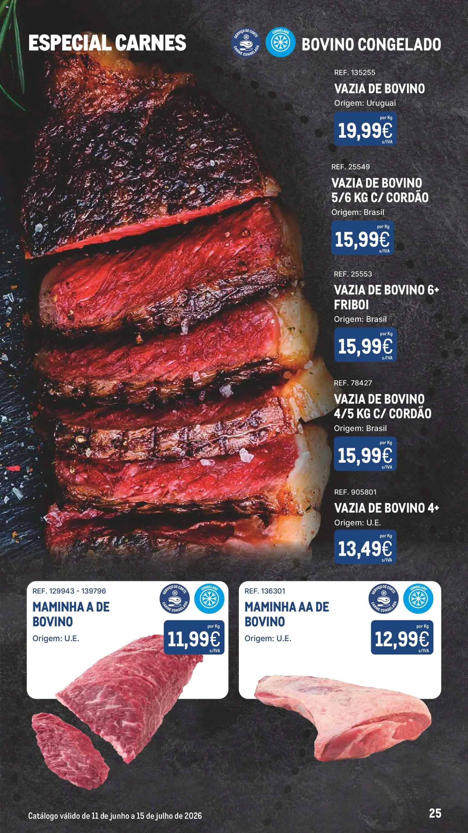 Makro Especial Carnes │ válido de 11.06.2026 | Página: 25 | Produtos: Carne