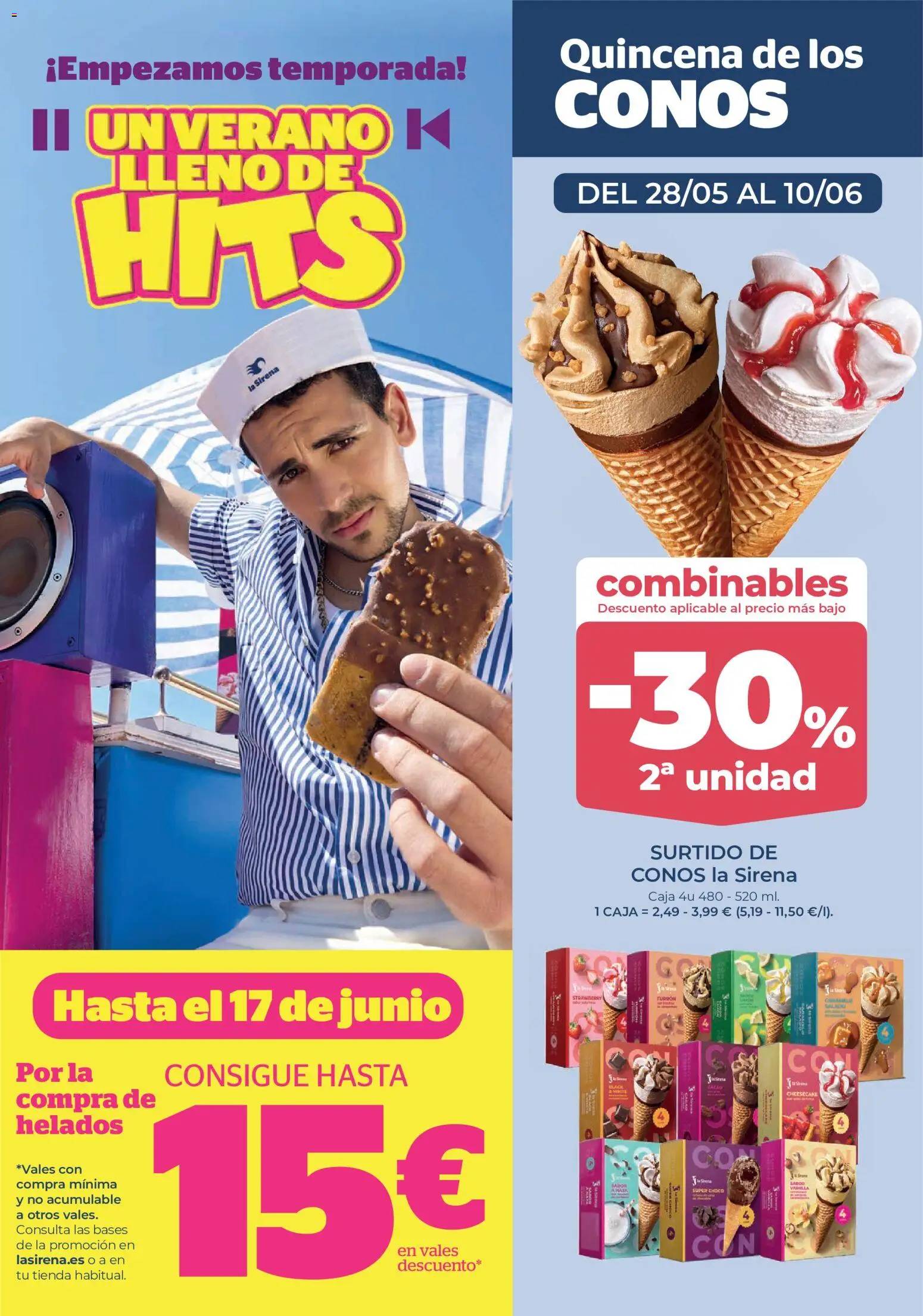 La Sirena folleto │ válido desde el 28.05.2026 | Página: 5 | Productos: Φρυγανιές σικάλεως, Caja
