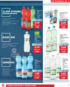 Kaufland SK Šamorín - amely érvényes a következő dátumtól: 2026.07.23. | Oldal: 45 | Termékek: Óra