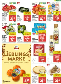 ADEG Flugblatt ab 10.09.2026 gültig | Seite: 3 | Produkte: Gurken, Rosinen, Zwiebeln, Äpfel