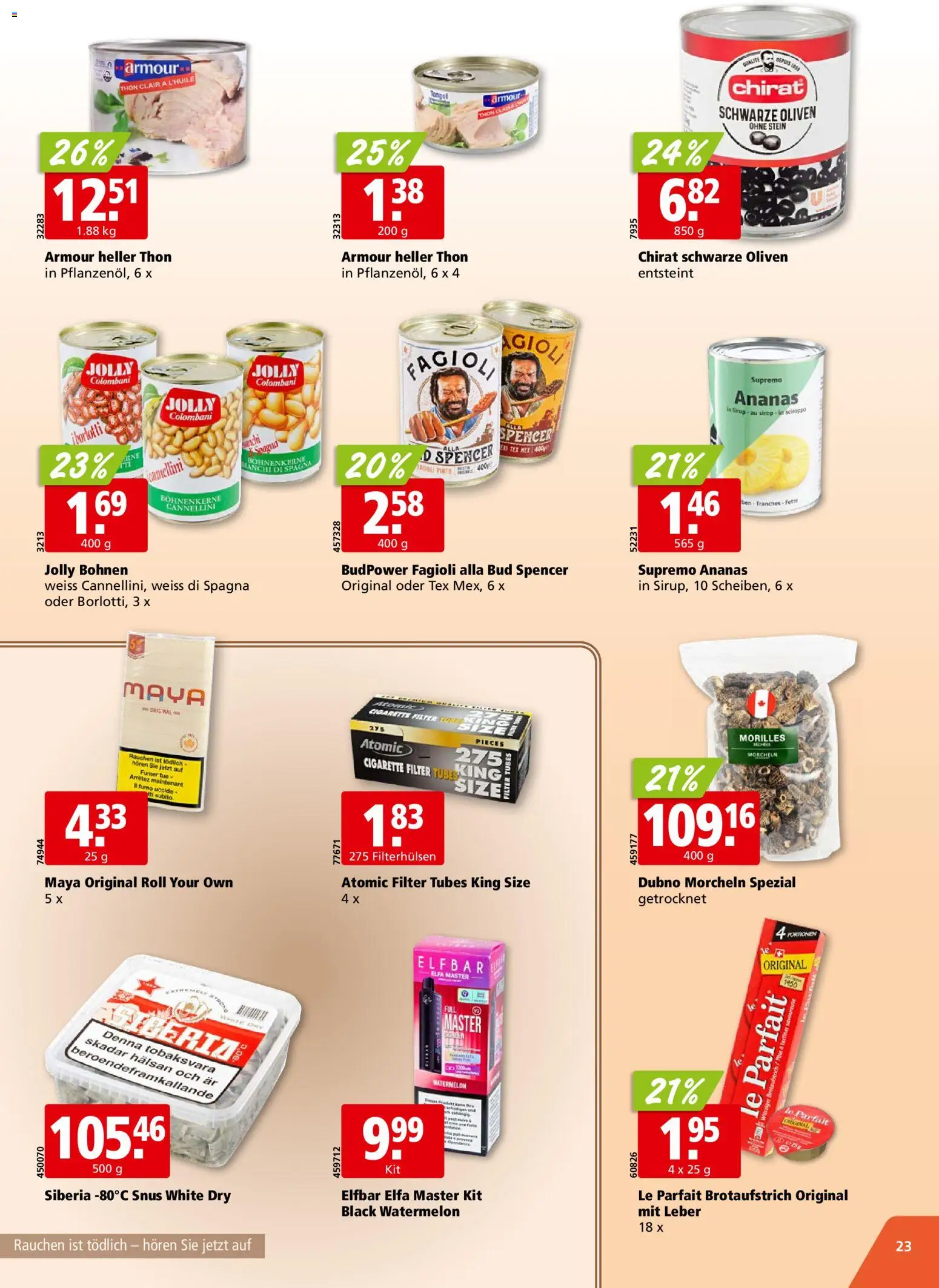 Aligro aktionen Chavannes, Matran, Genf, Sitten – gültig ab 07.09.2026 | Seite: 23 | Produkte: Sirup, Ananas