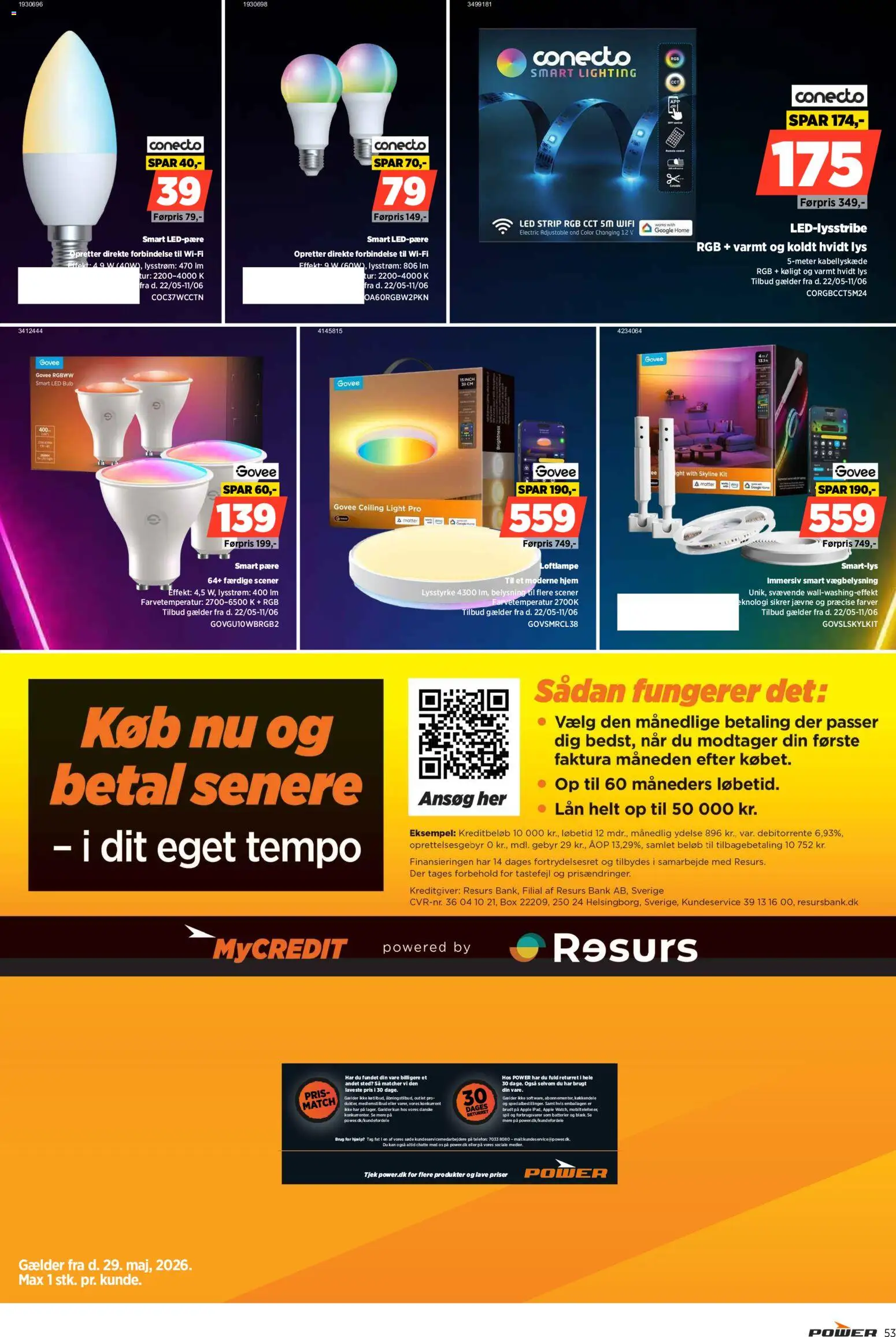 Power tilbudsavis – gyldig fra 22.05.2026 | Side: 53 | Produkter: Batterier, Telefon, Søm, Spil