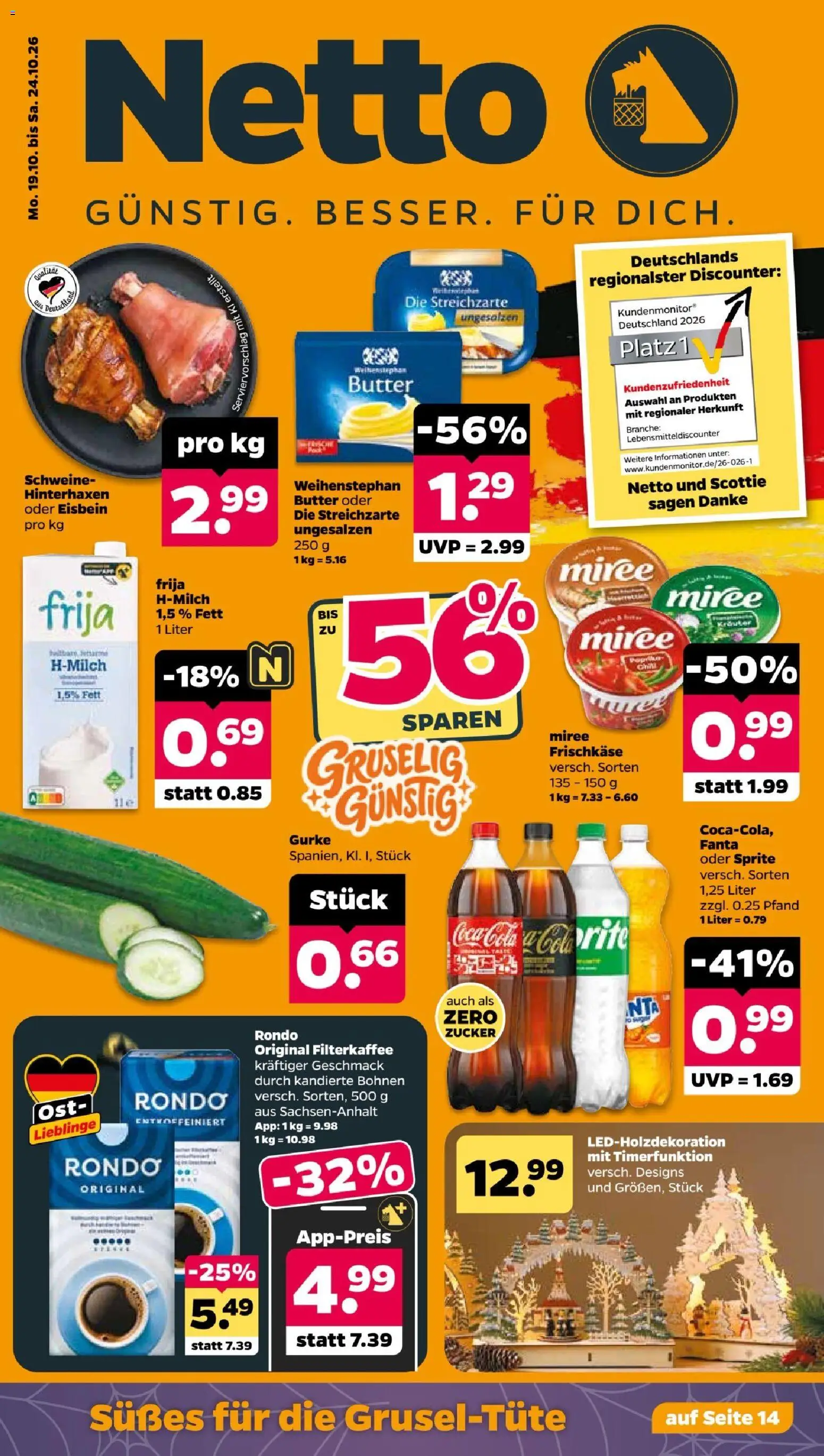Netto Prospekt – gültig ab 19.10.2026 | Seite: 1