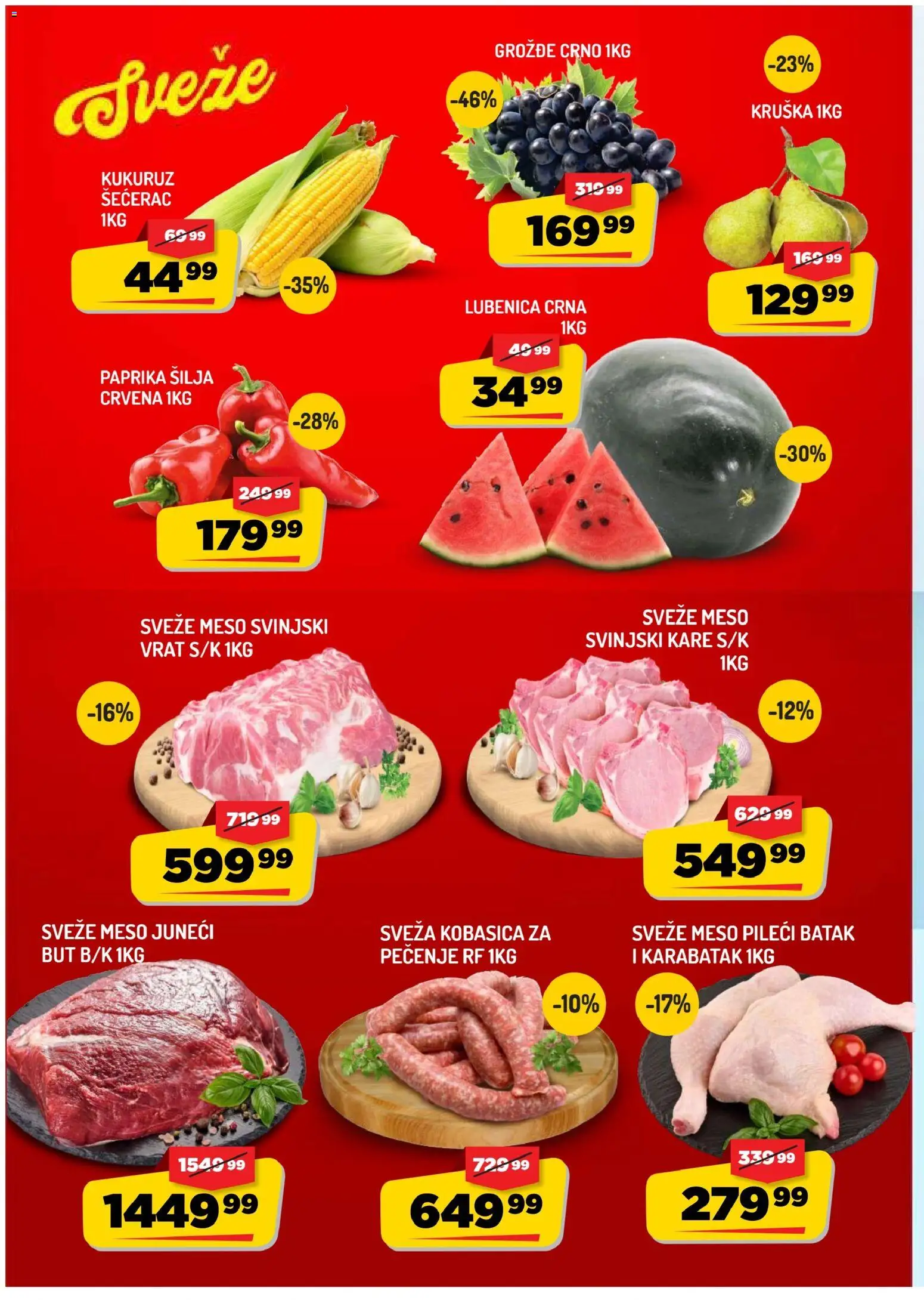 Aman katalog - važi od 14.08.2026 | Strana: 2 | Proizvode: Paprika, Lubenica, Kukuruz šećerac, Kukuruz