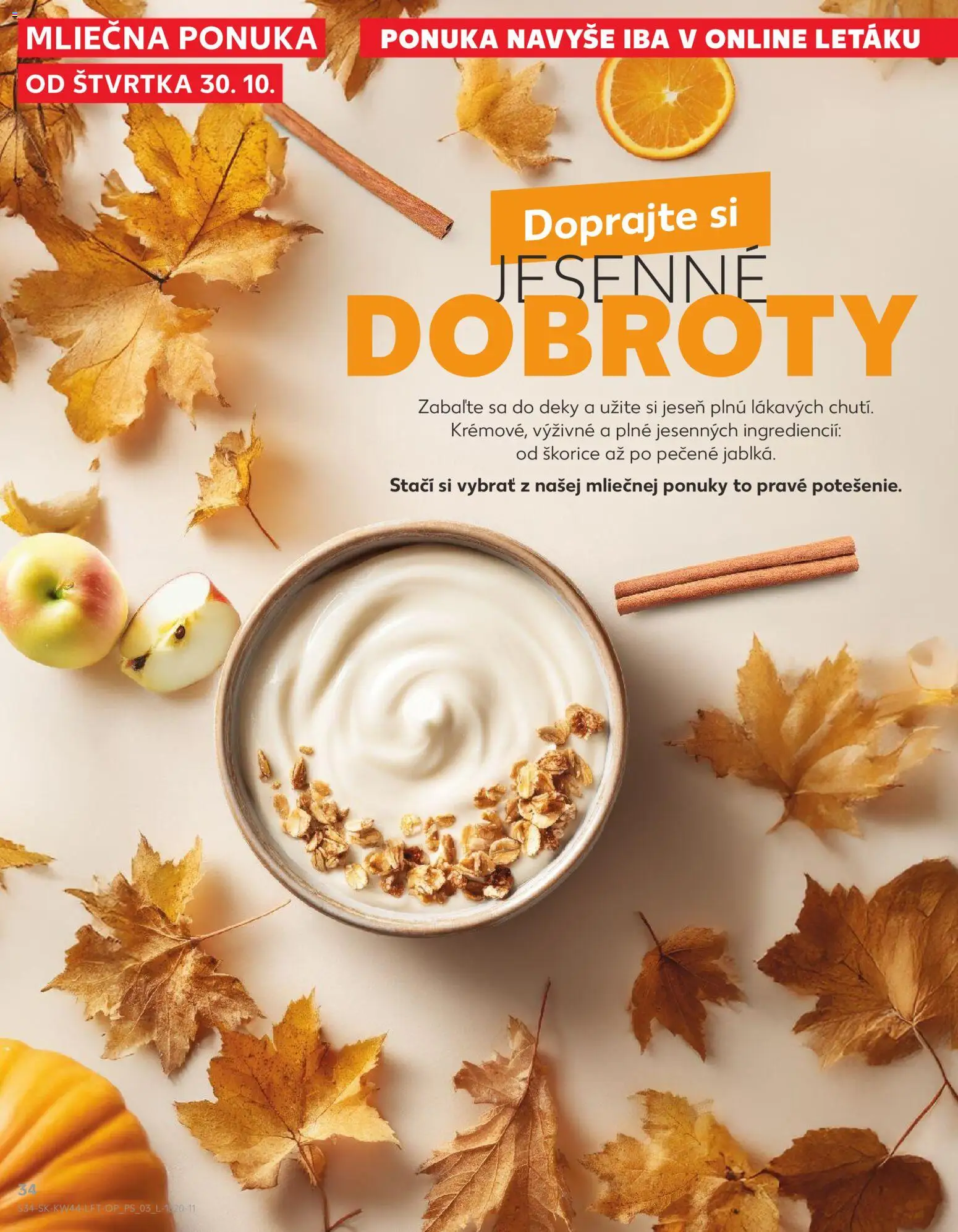 Nové Kaufland akcie – leták je platný od 30.10.2025 | Strana: 34 | Produkty: Deky