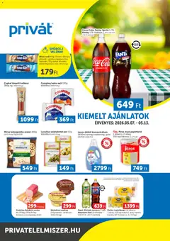 PRIVÁT Déli vármegyék - amely érvényes a következő dátumtól: 07.05.2026