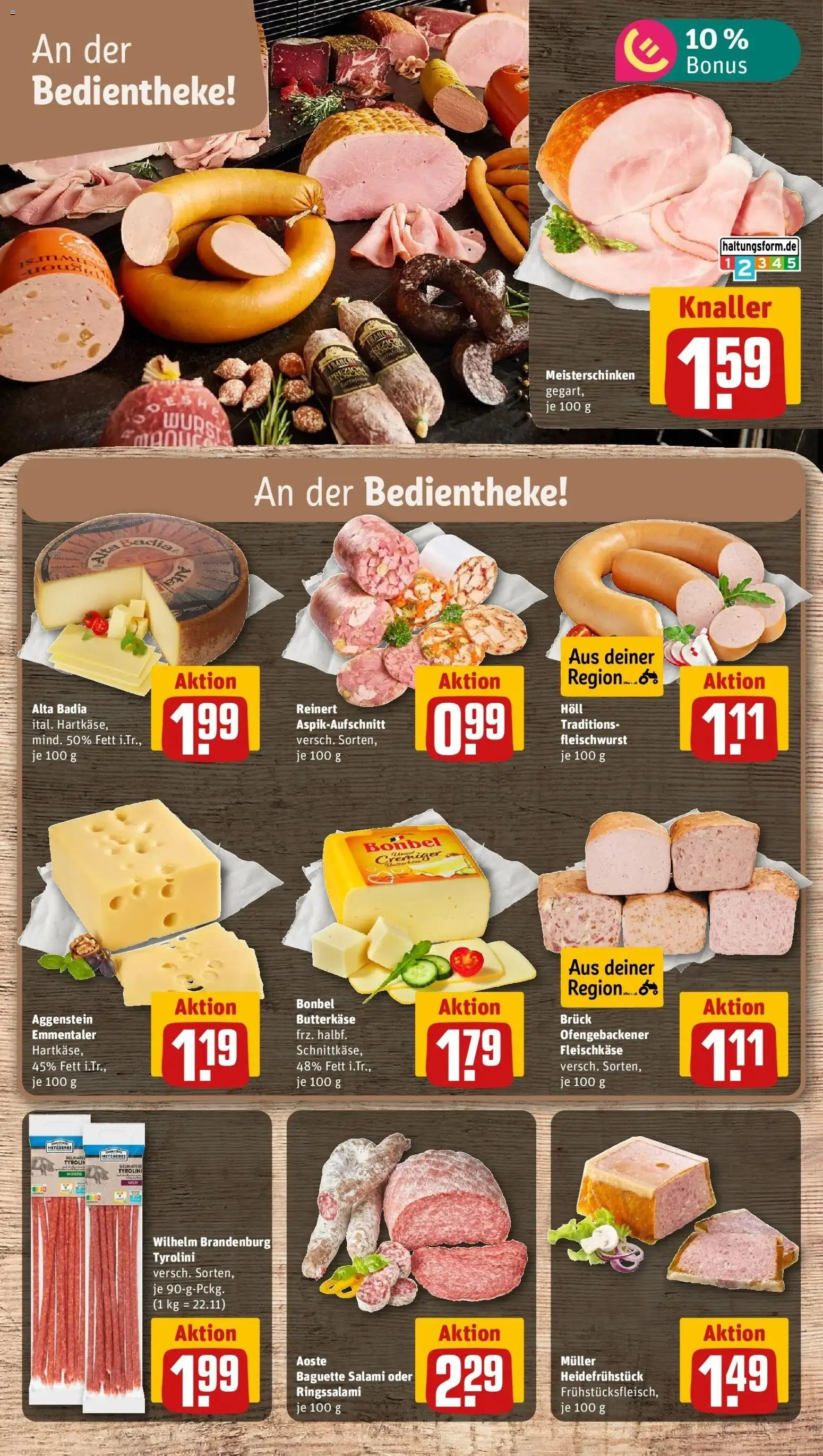 REWE Prospekt ab 12.10.2026 zum Blättern » Angebote | Seite: 8 | Produkte: Baguette, Wurst, Salami