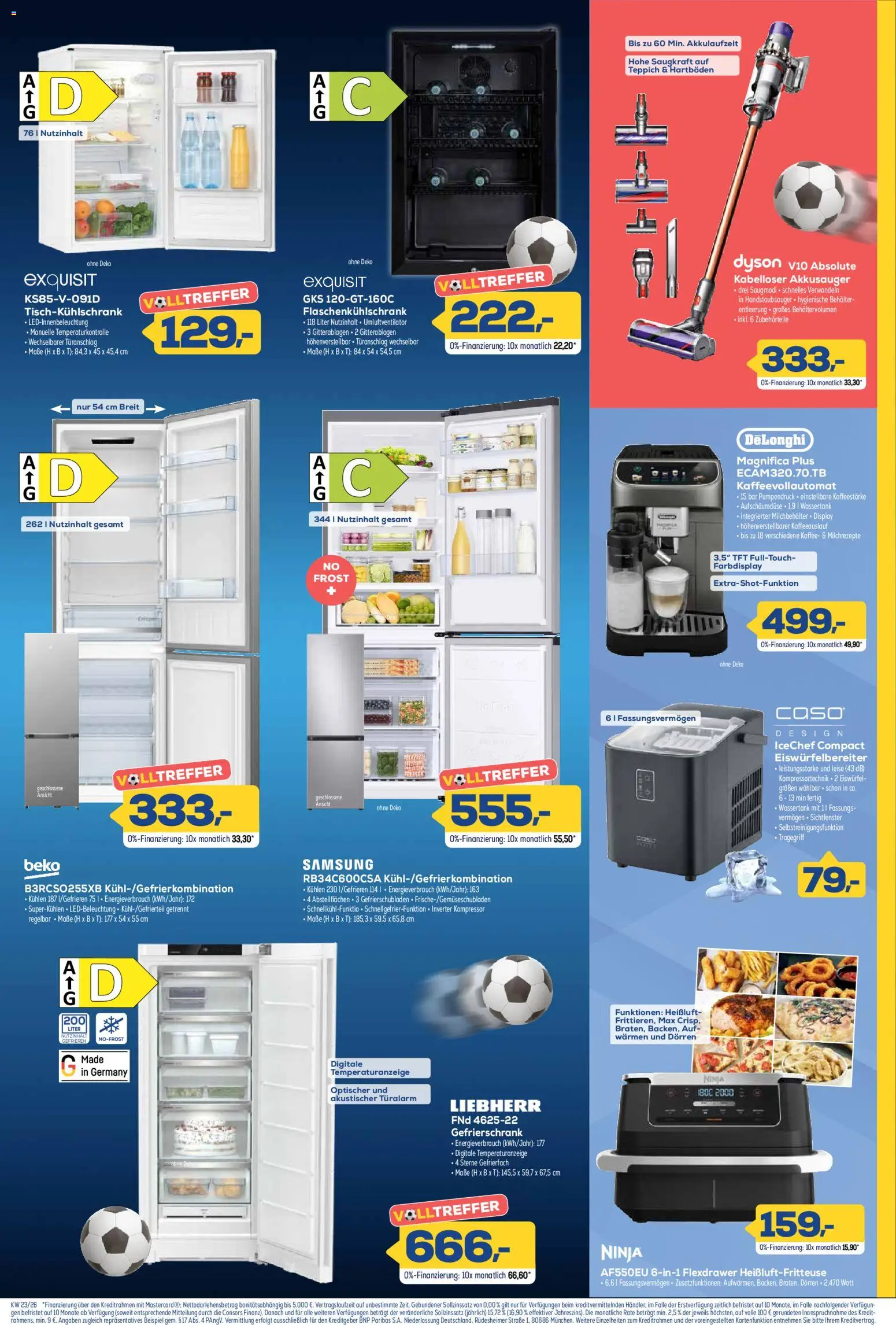 Euronics Aktueller Prospekt – gültig ab 03.06.2026 | Seite: 3 | Produkte: Dyson, Gefrierschrank, Teppich, Kaffeevollautomat