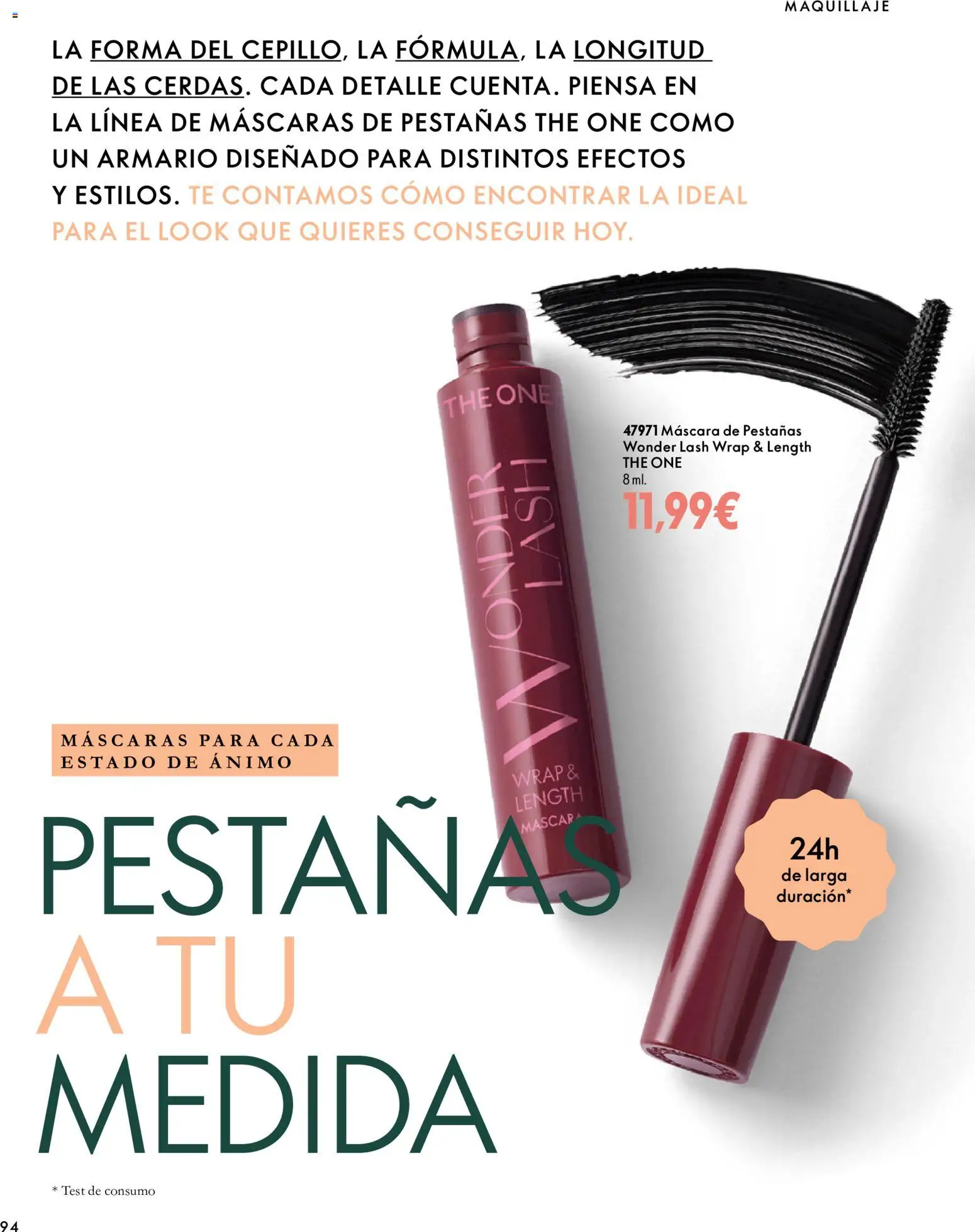 Oriflame - Catálogo Campaña 14 │ válido desde el 07/10/2026 | Página: 94 | Productos: Maquillaje, Máscara, Té, Armario