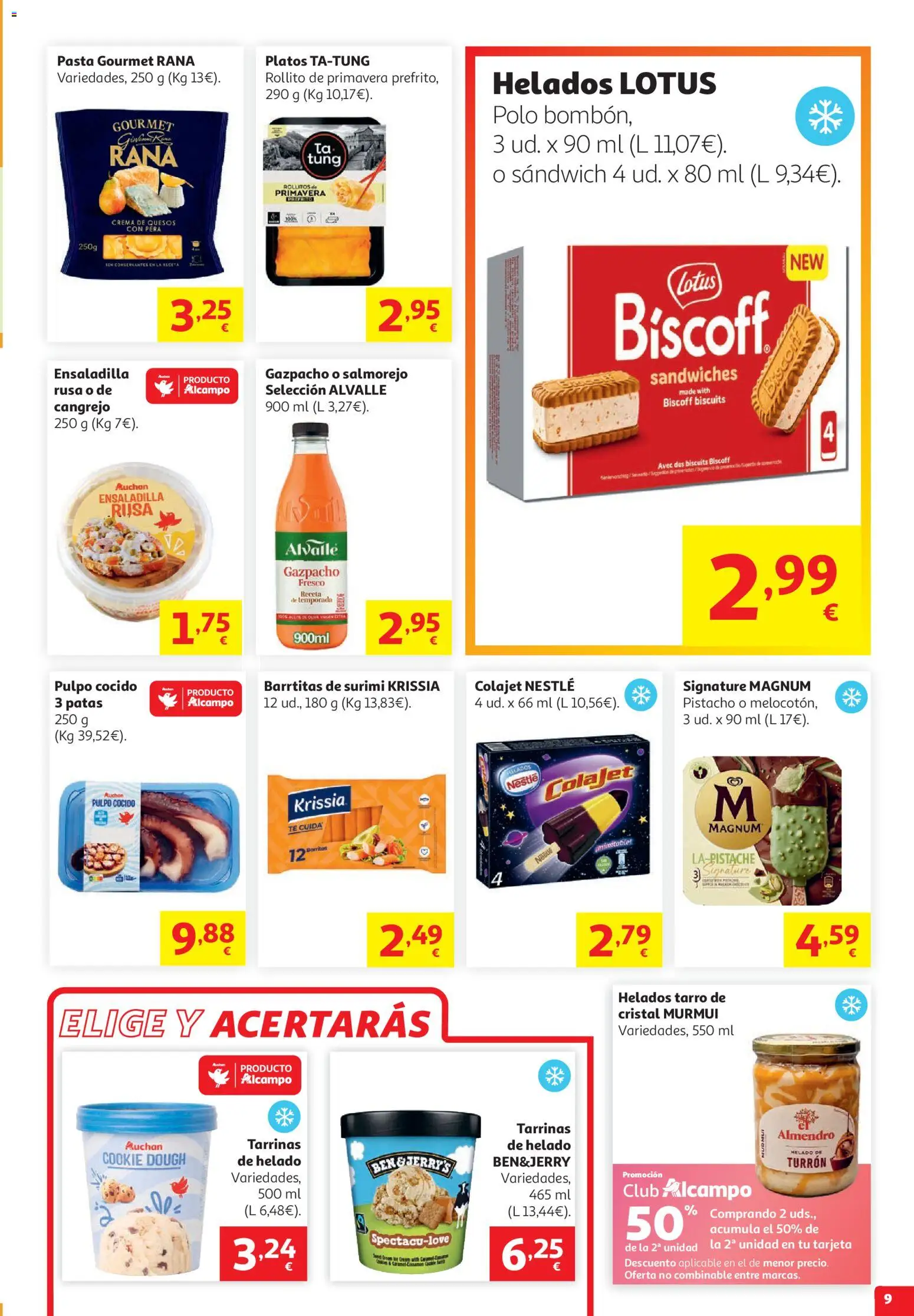 Alcampo folleto │ válido desde el 05.05.2026 | Página: 9