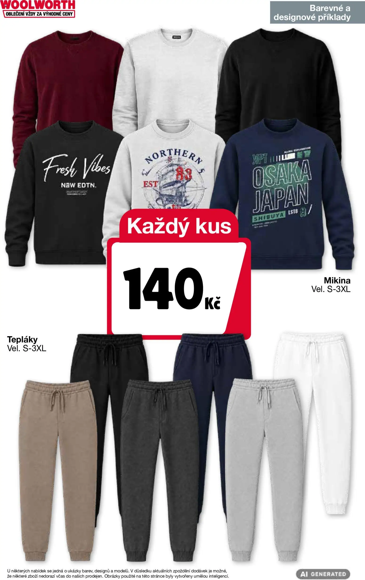 Woolworth leták od 14.10.2026 | Strana: 8 | Produkty: Mikina, Tepláky, Oblečení