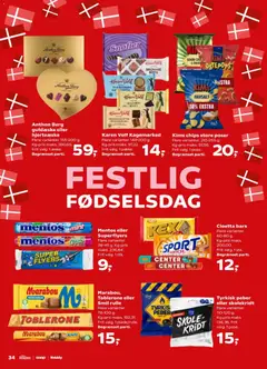 Kvickly - Tilbudsavis uge 18 gyldig fra 01.05.2026 | Side: 34 | Produkter: Chips, Peber, Hat