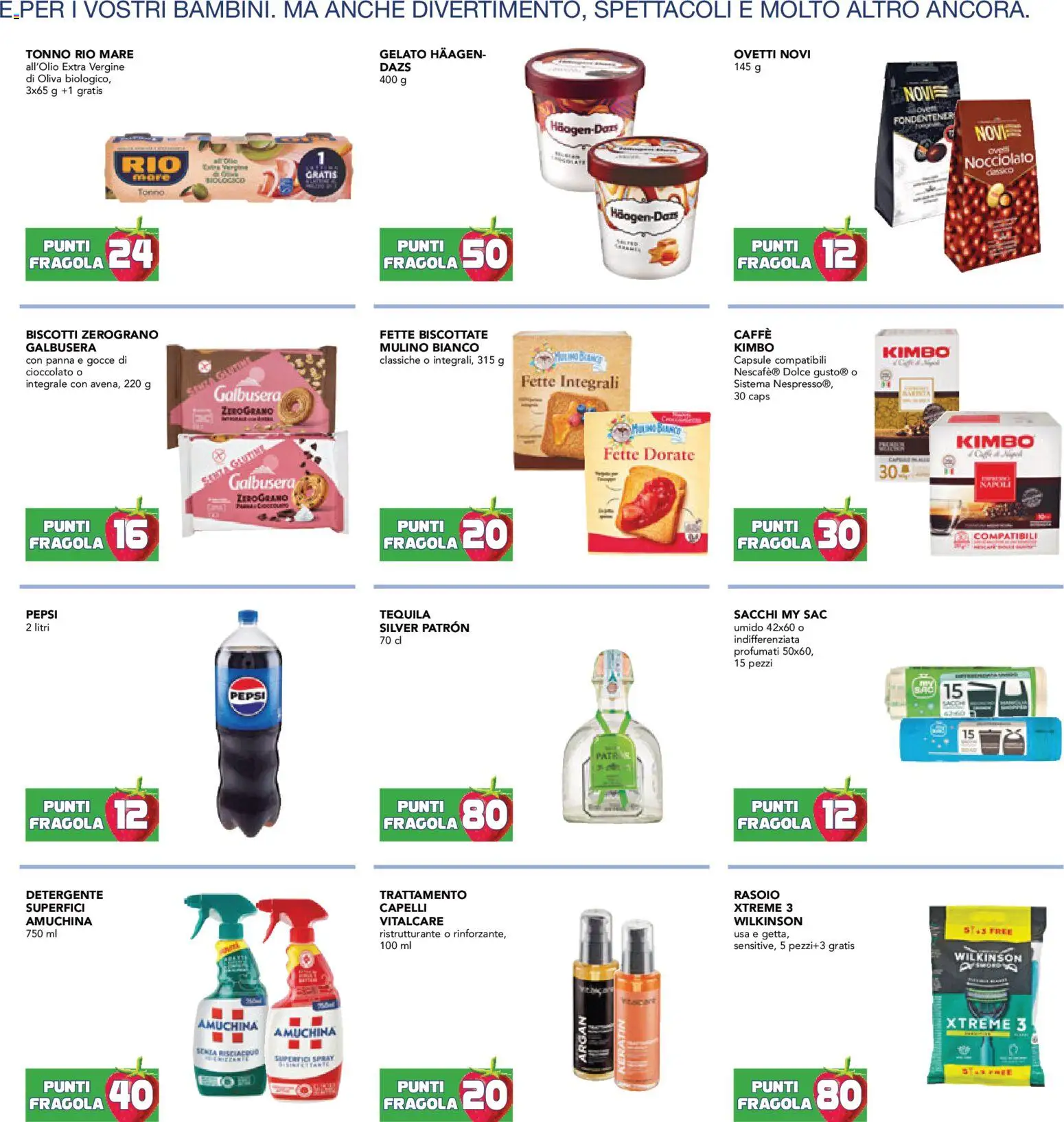 Volantino Esselunga S del 12.03.2026 | Pagina: 21 | Prodotti: Cioccolato, Detergente, Biscotti, Pepsi