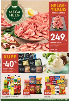 Forhåndsvisning av Coop Mega Mega Helg gyldig fra 23/07/2026