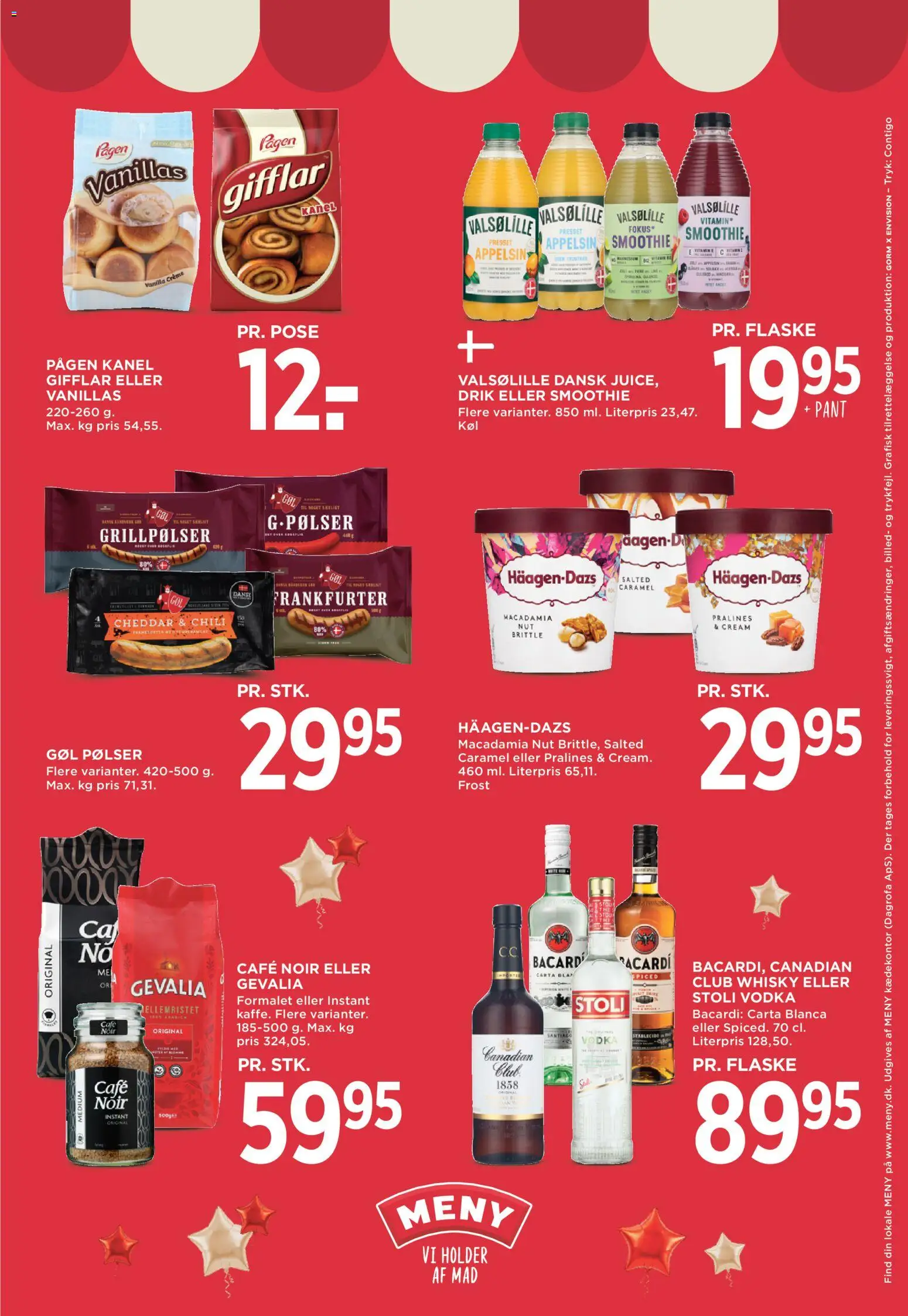 Meny tilbudsavis – gyldig fra 18/09/2026 | Side: 37 | Produkter: Chili, Pølser, Kanel, Vodka