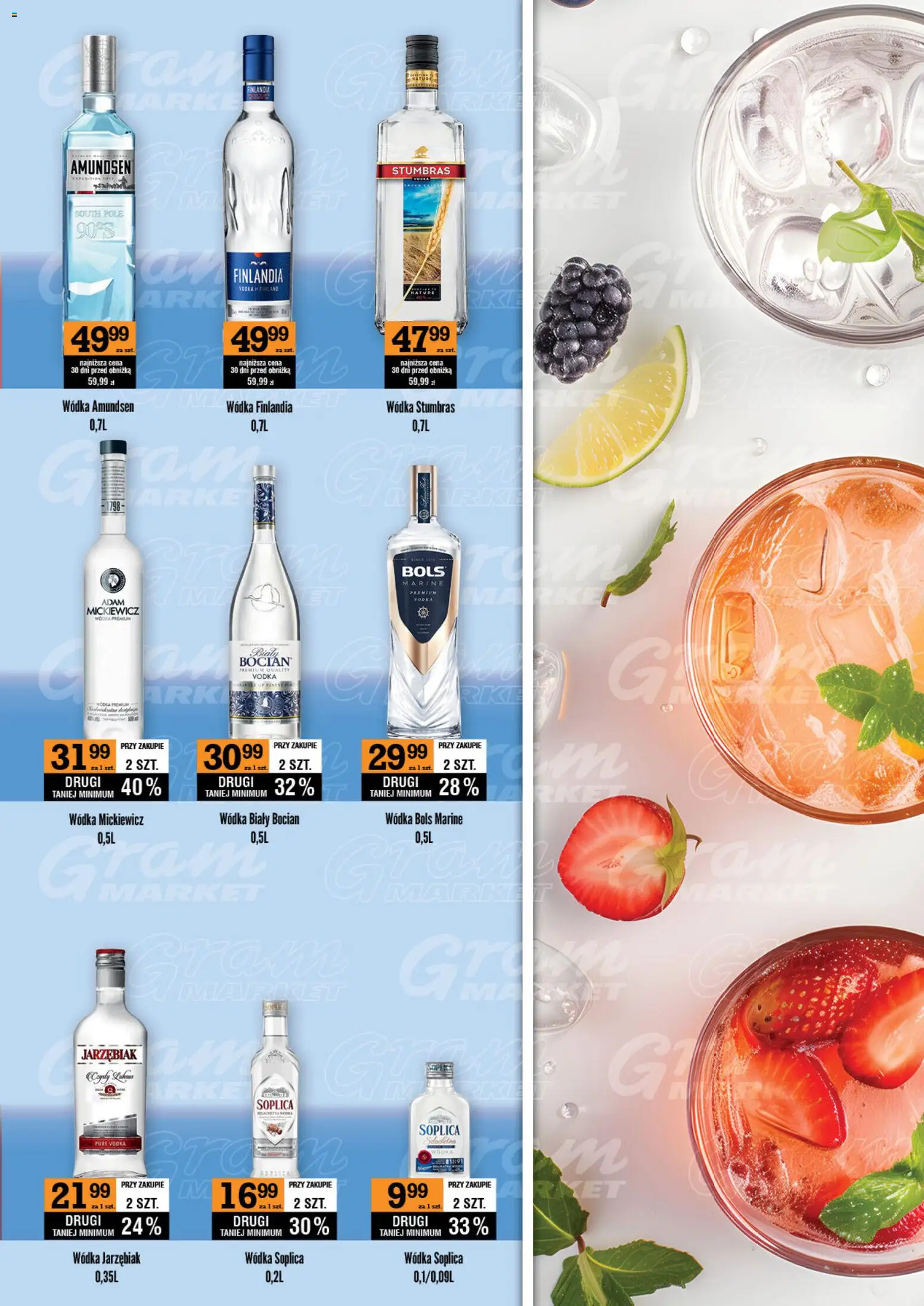 Gram Market gazetka - Barek od 01.07.2026 | Strona: 4 | Produkty: Wódka finlandia, Soplica wódka, Por, Vodka