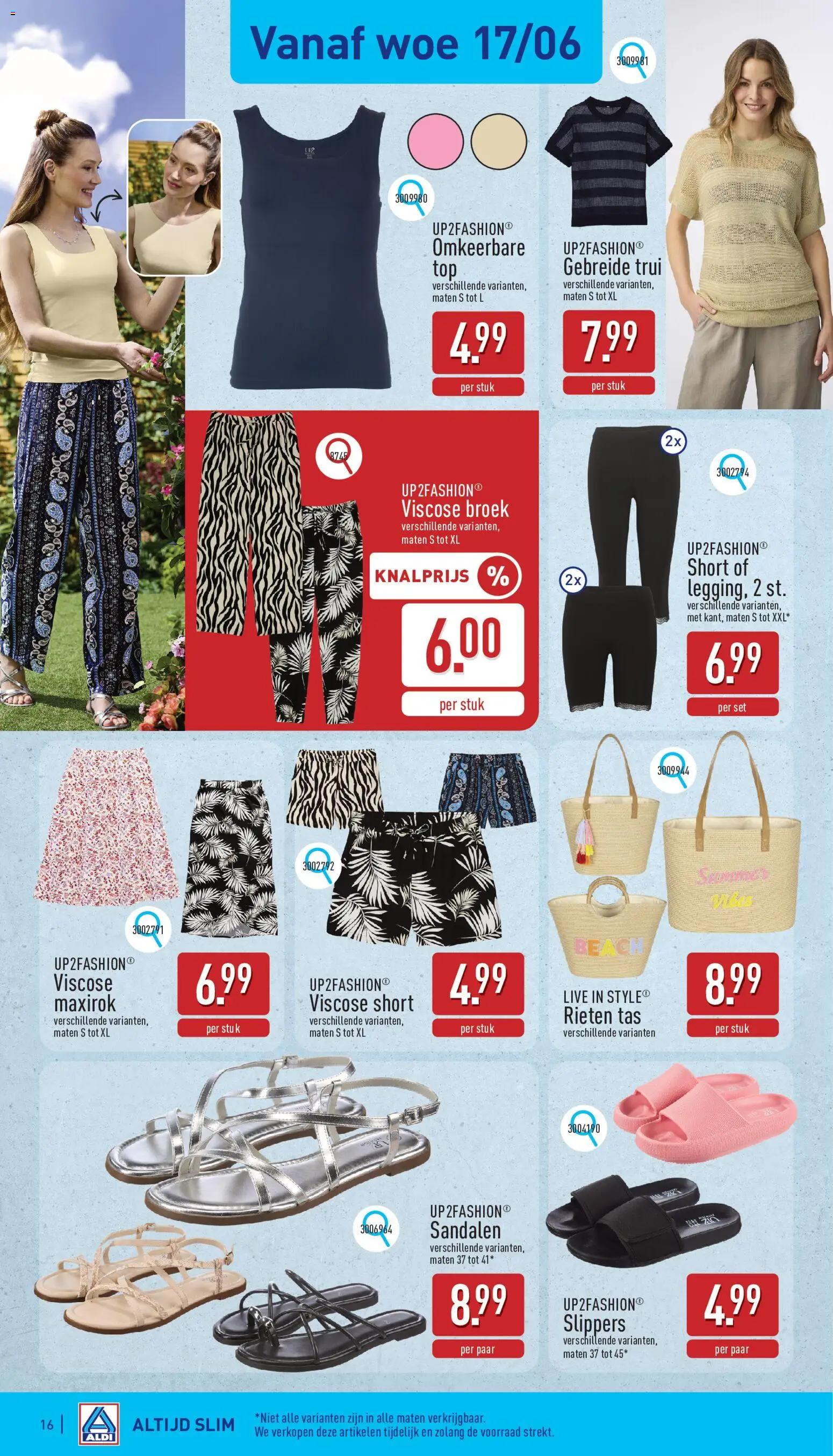 {H1} | Pagina: 16 | Producten: Slippers, Tas, Trui, Broek