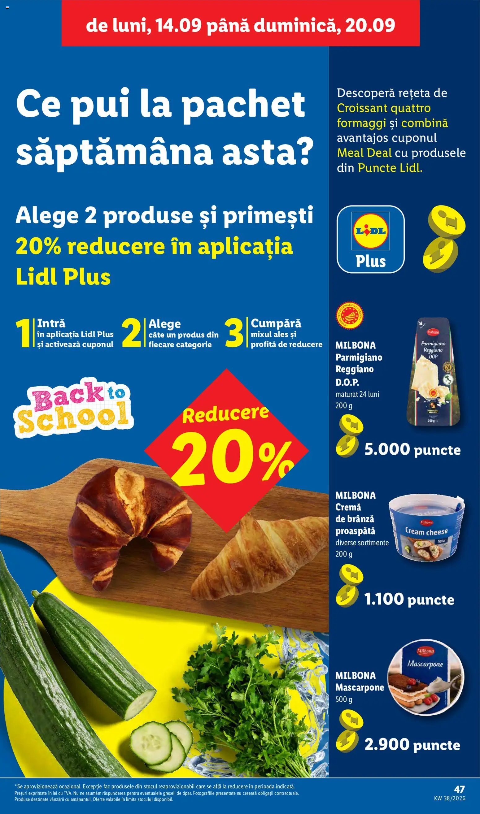 Noul catalog Lidl – valabil de la 14.09.2026 | Pagină: 47