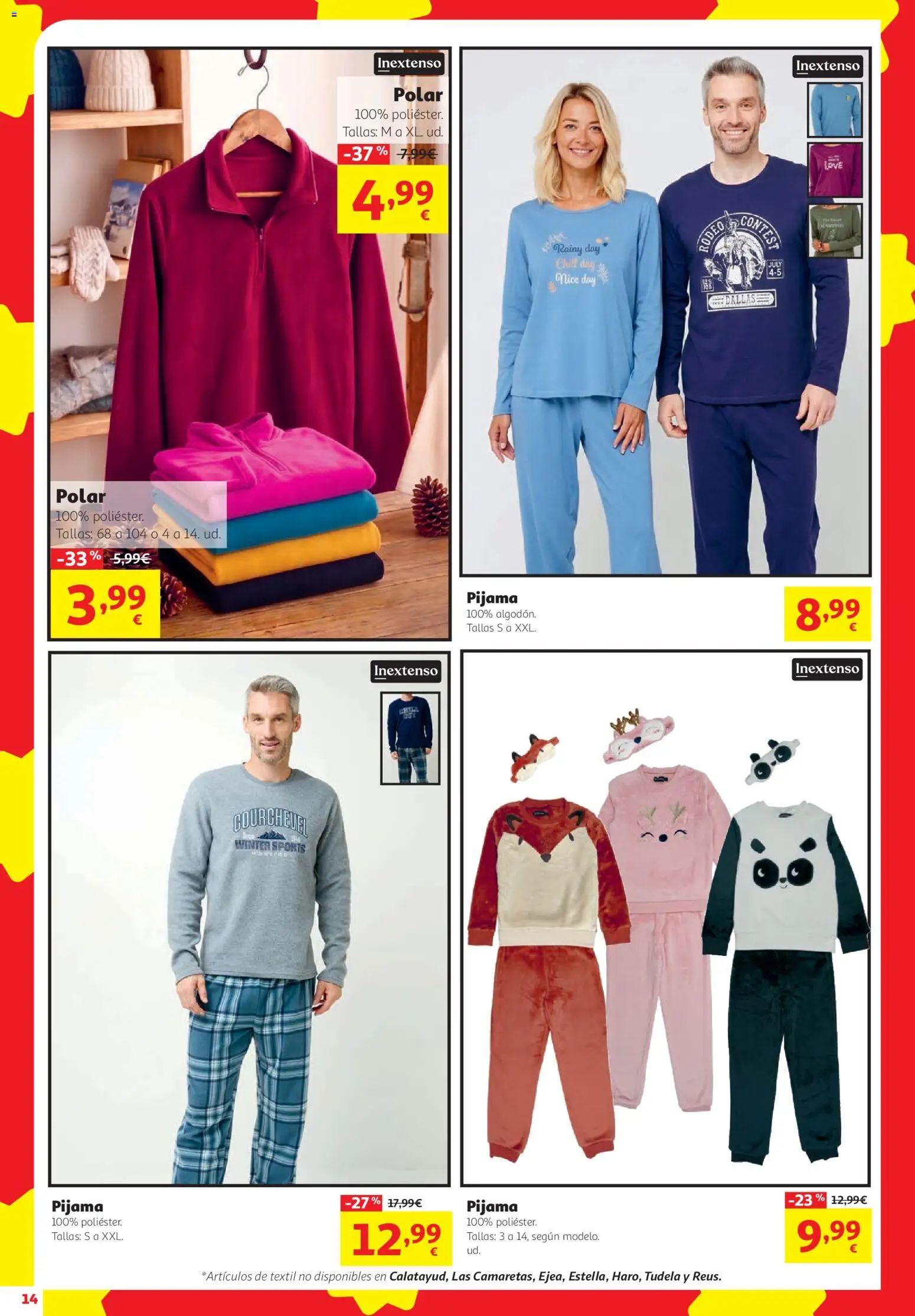 Alcampo Superstore │ válido desde el 08/10/2026 | Página: 14 | Productos: Pijama