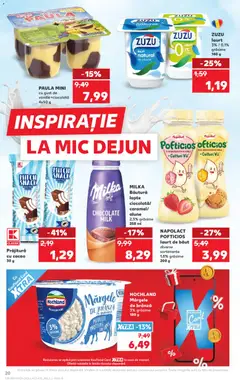 Ofertele Kaufland valabile de la 20.05.2026 | Pagină: 20 | Produse: Prăjitură, Alune, Brânză, Cacao