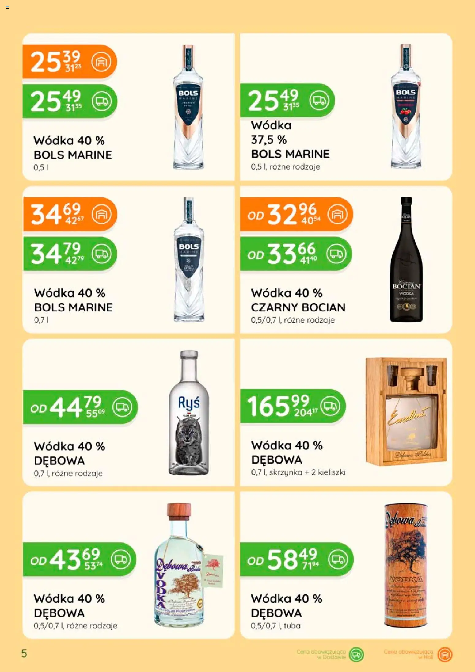 Eurocash gazetka - Katalog Alkoholowy od 01.08.2026 | Strona: 5 | Produkty: Vodka, Wódka