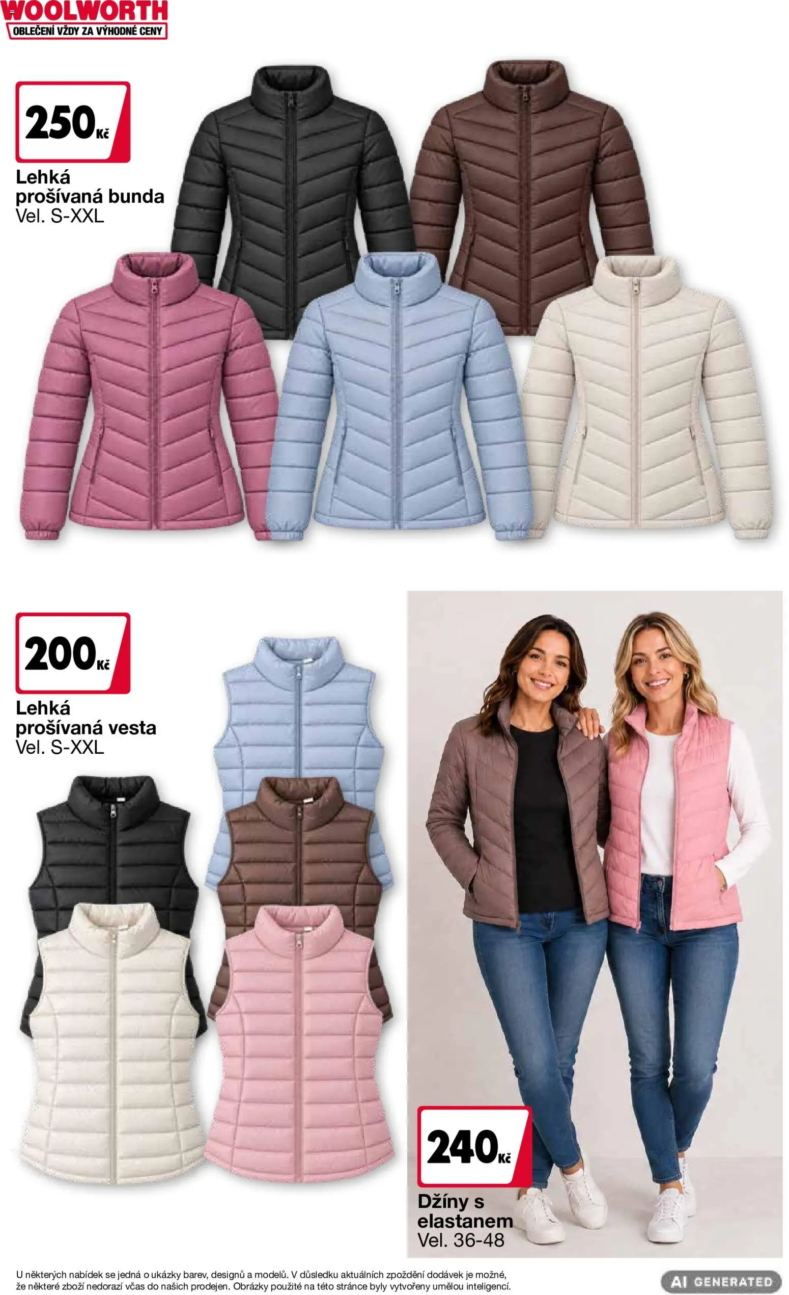 Woolworth leták od 14.10.2026 | Strana: 2 | Produkty: Vesta, Bunda, Džíny, Oblečení