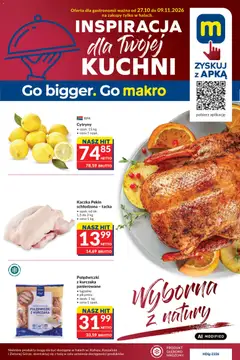 Pogląd oferty "Makro gazetka - Oferta dla Gastronomii" - ważna od 27.10.2026